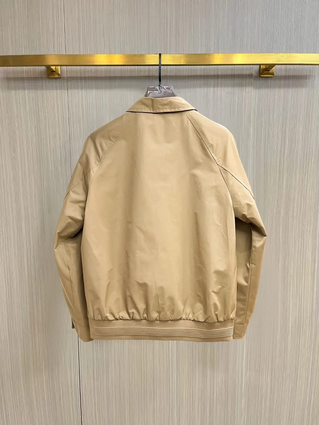 Embroidered Logo Harrington Jacket D36014763 — view 2