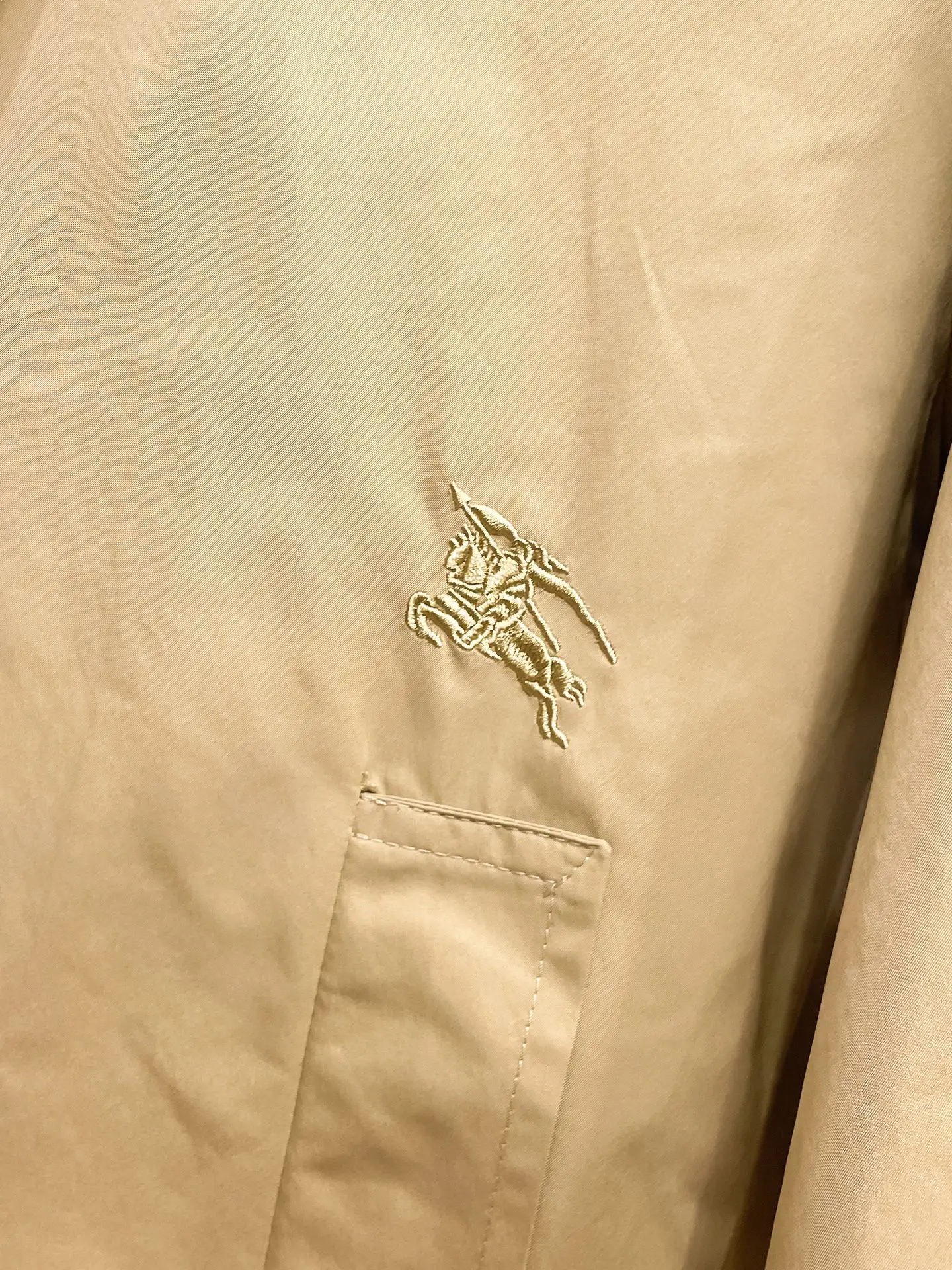 Embroidered Logo Harrington Jacket D36014763 — view 7