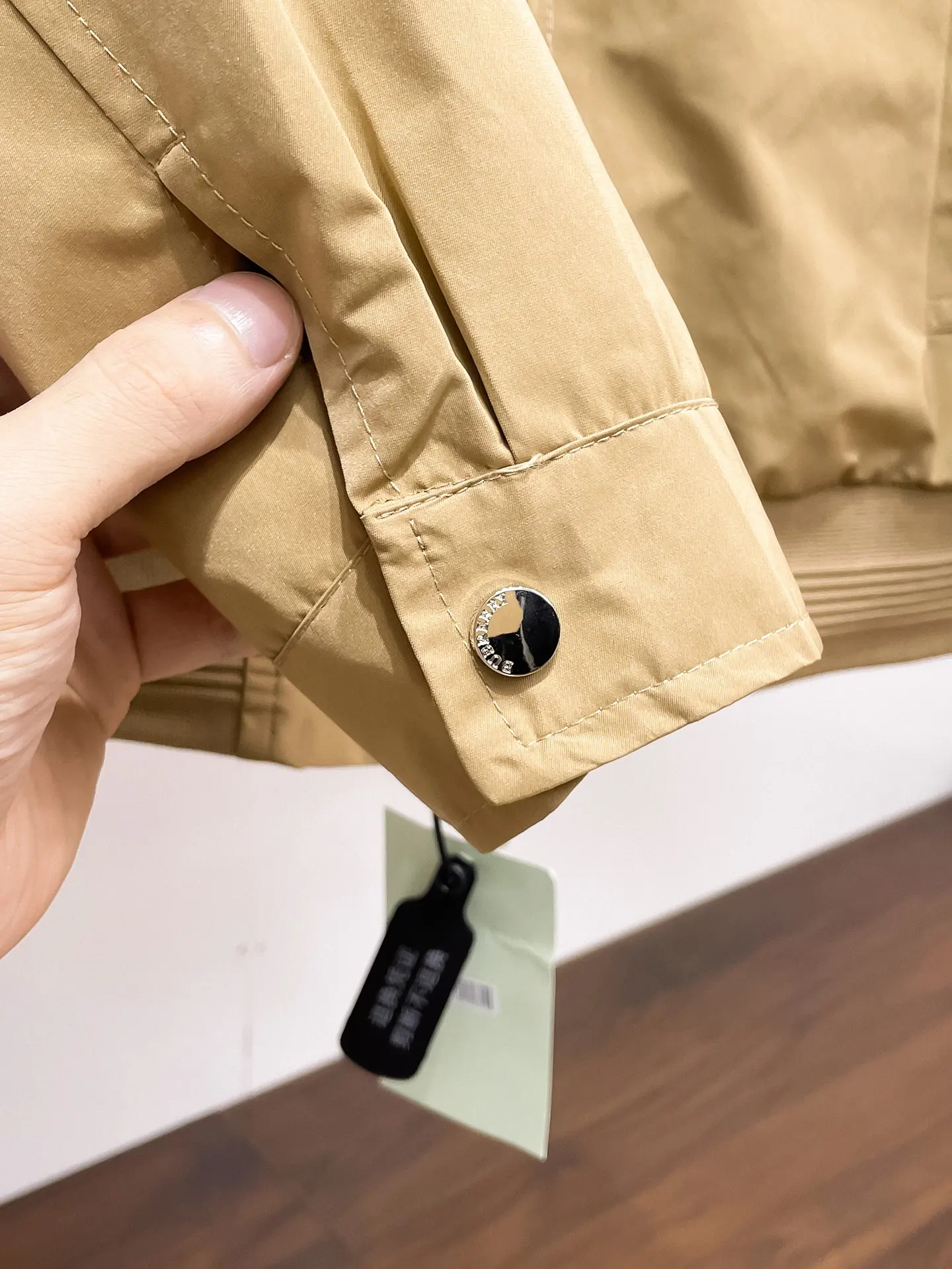 Embroidered Logo Harrington Jacket D36014763 — view 9