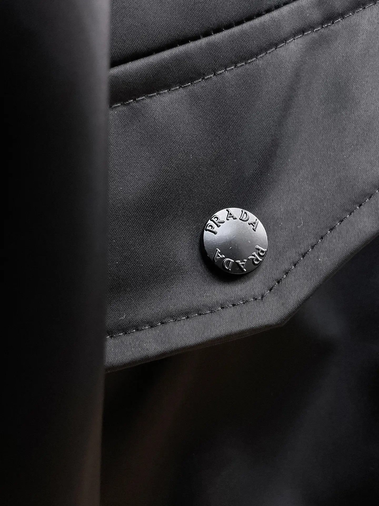 Logo-Appliquéd Re-Nylon Harrington Jacket D36015087 — view 9