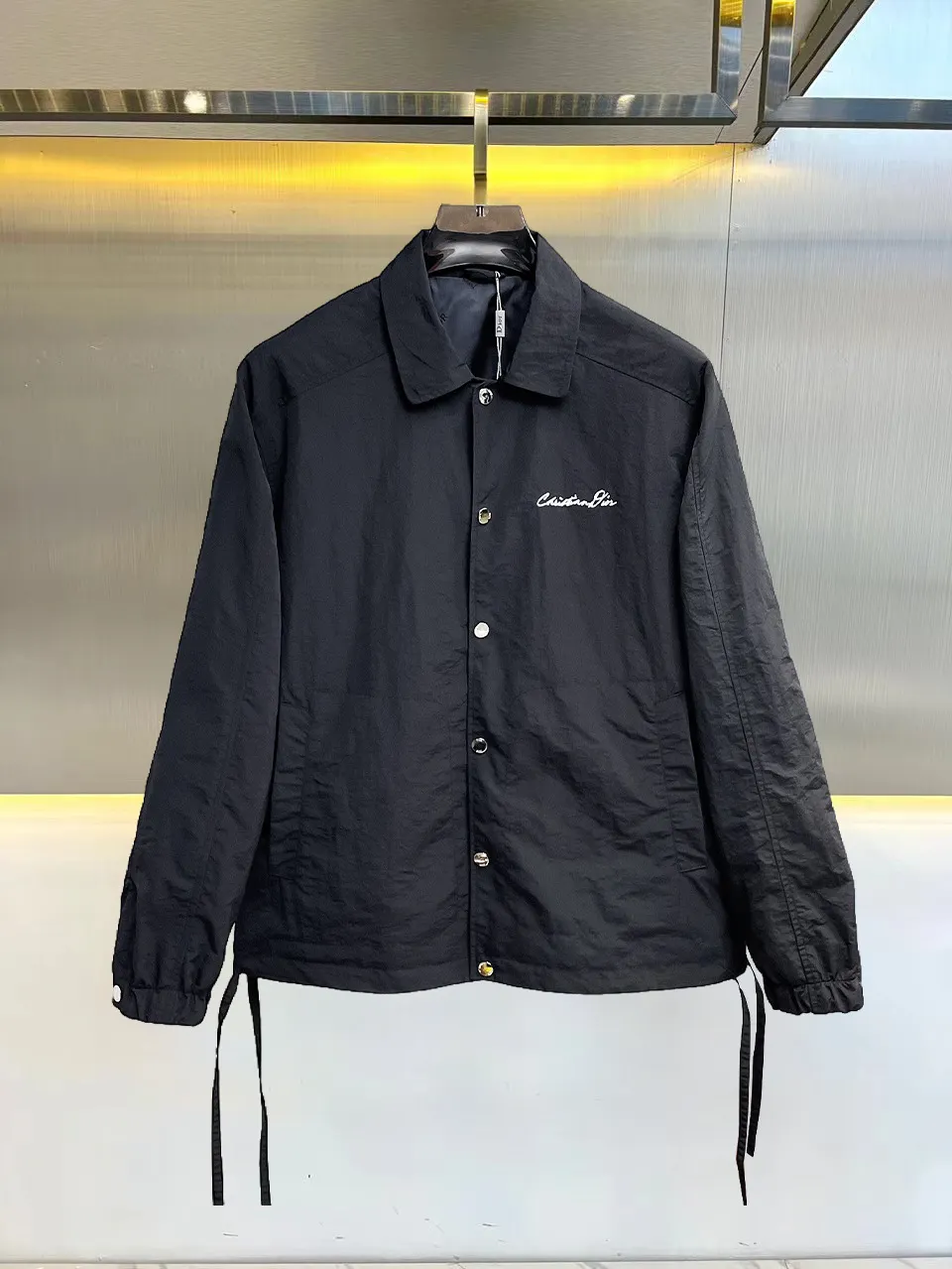 Logo-Embroidered Technical Coach Jacket D36015077
