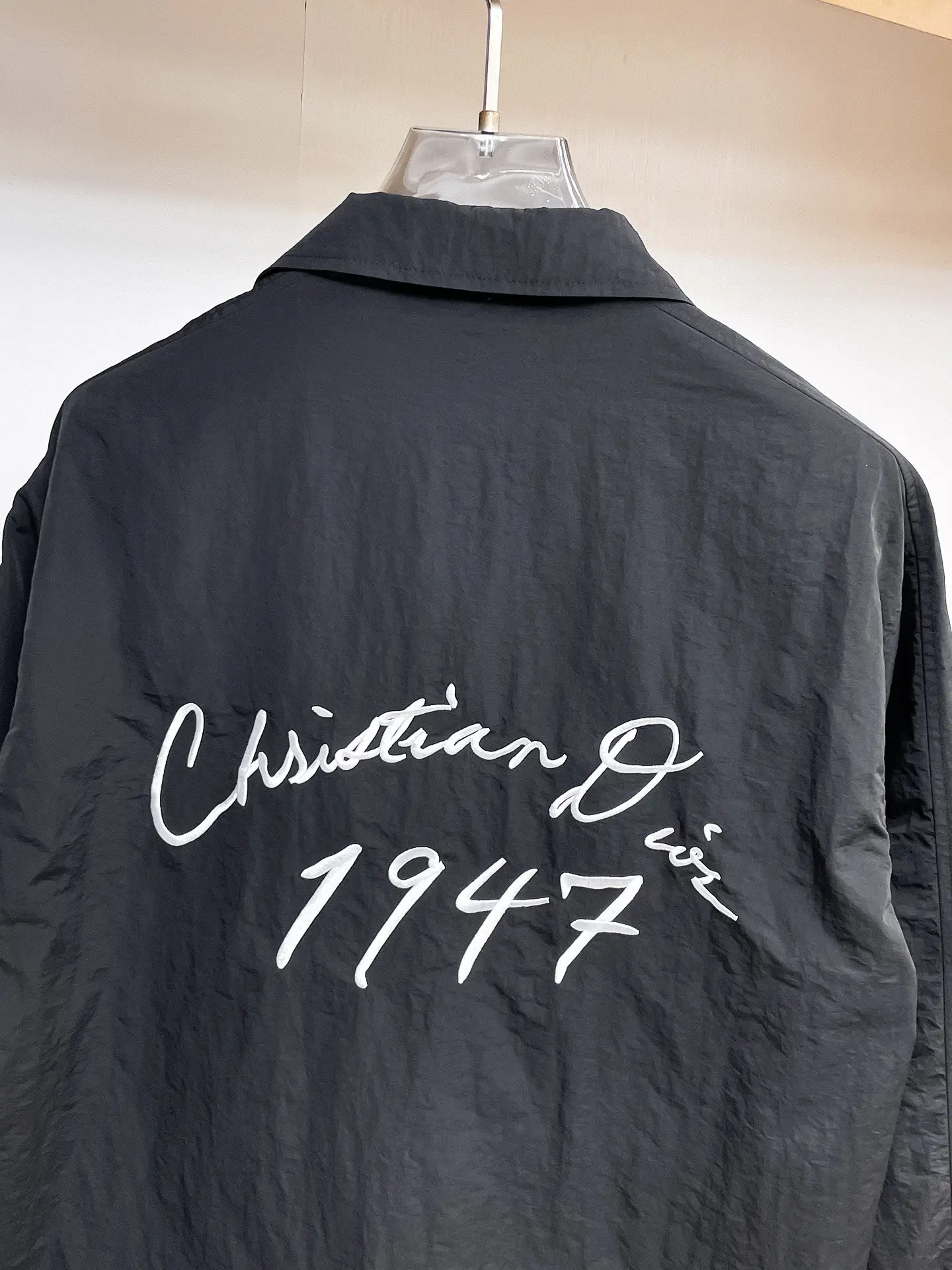 Logo-Embroidered Technical Coach Jacket D36015077 — view 14