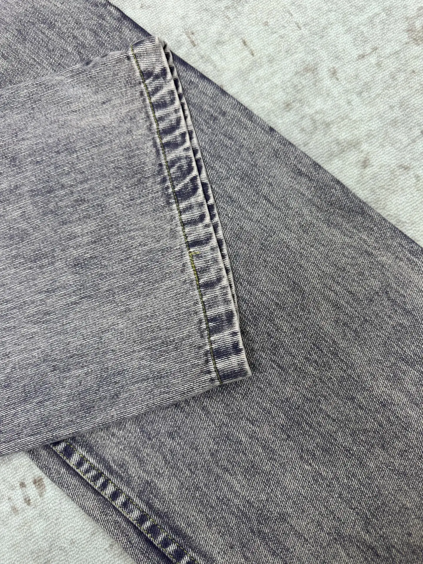 Acid-Wash Straight-Leg Jeans D36014373 — view 5