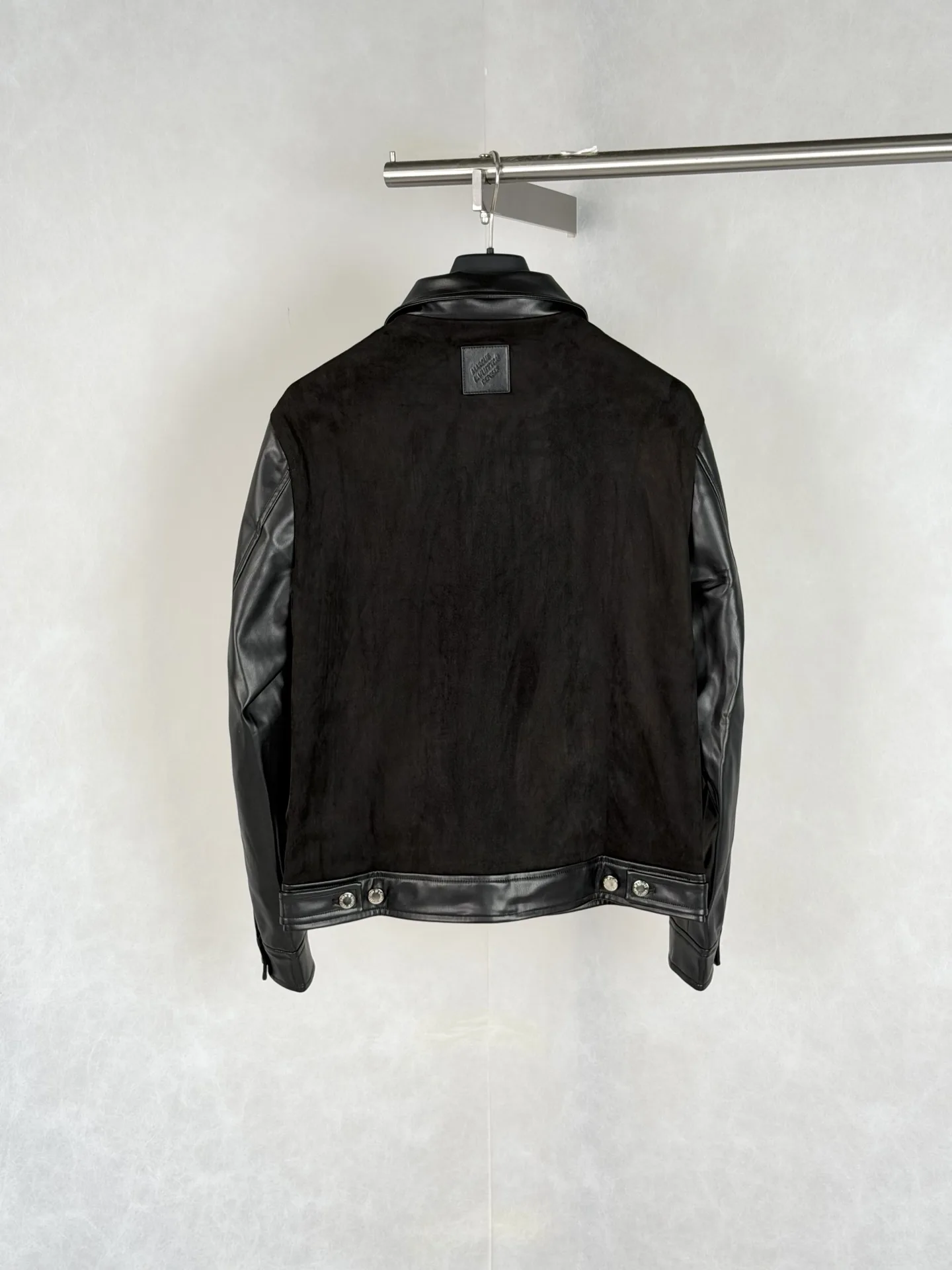 Monogram Suede and Leather Panel Jacket D36021969 — view 2