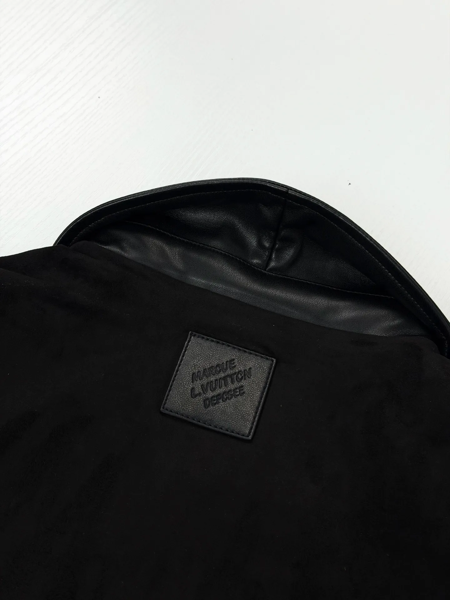 Monogram Suede and Leather Panel Jacket D36021969 — view 5