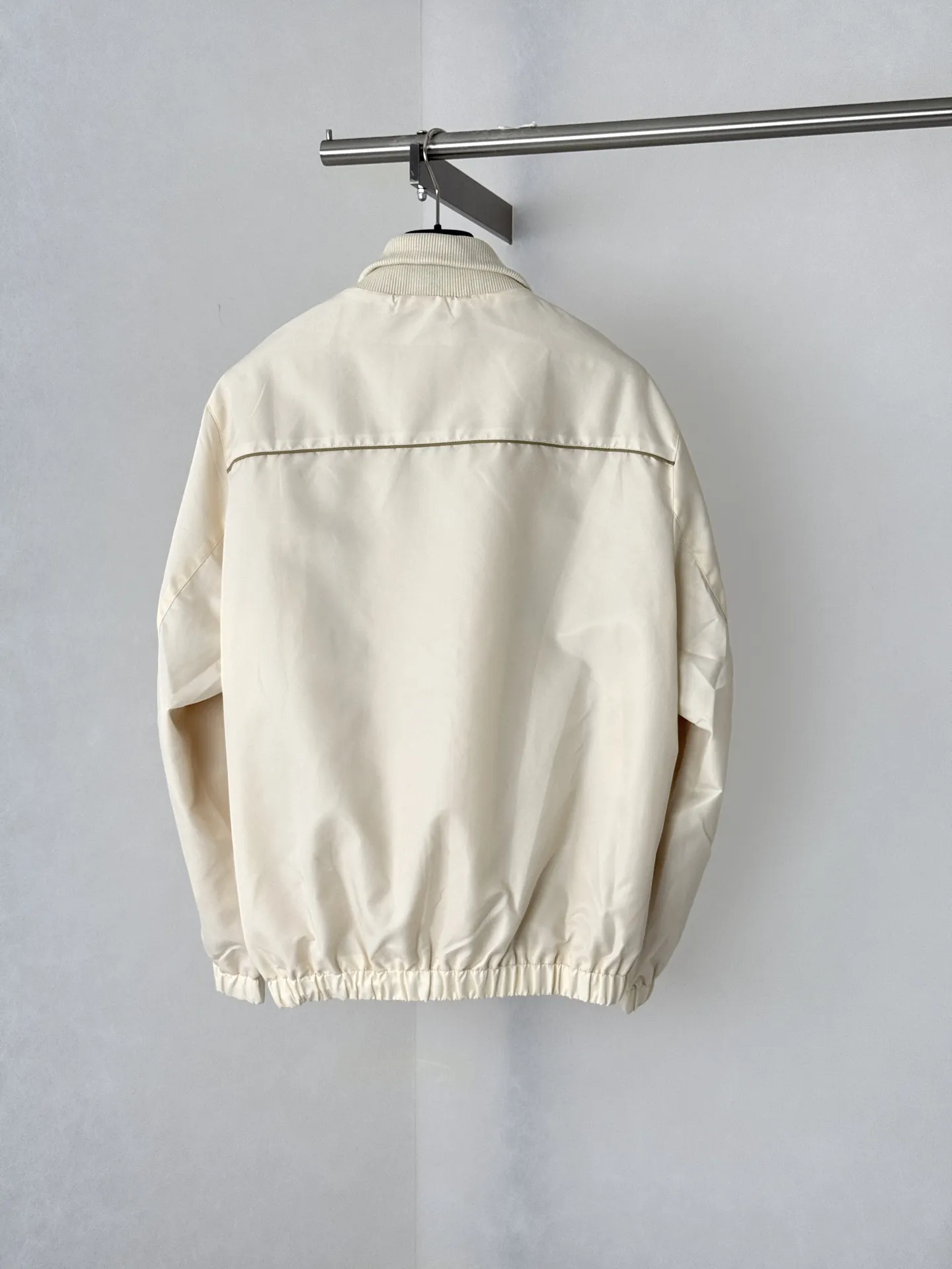 Monogram Lining Funnel-Neck Coach Jacket D36021976 — view 2