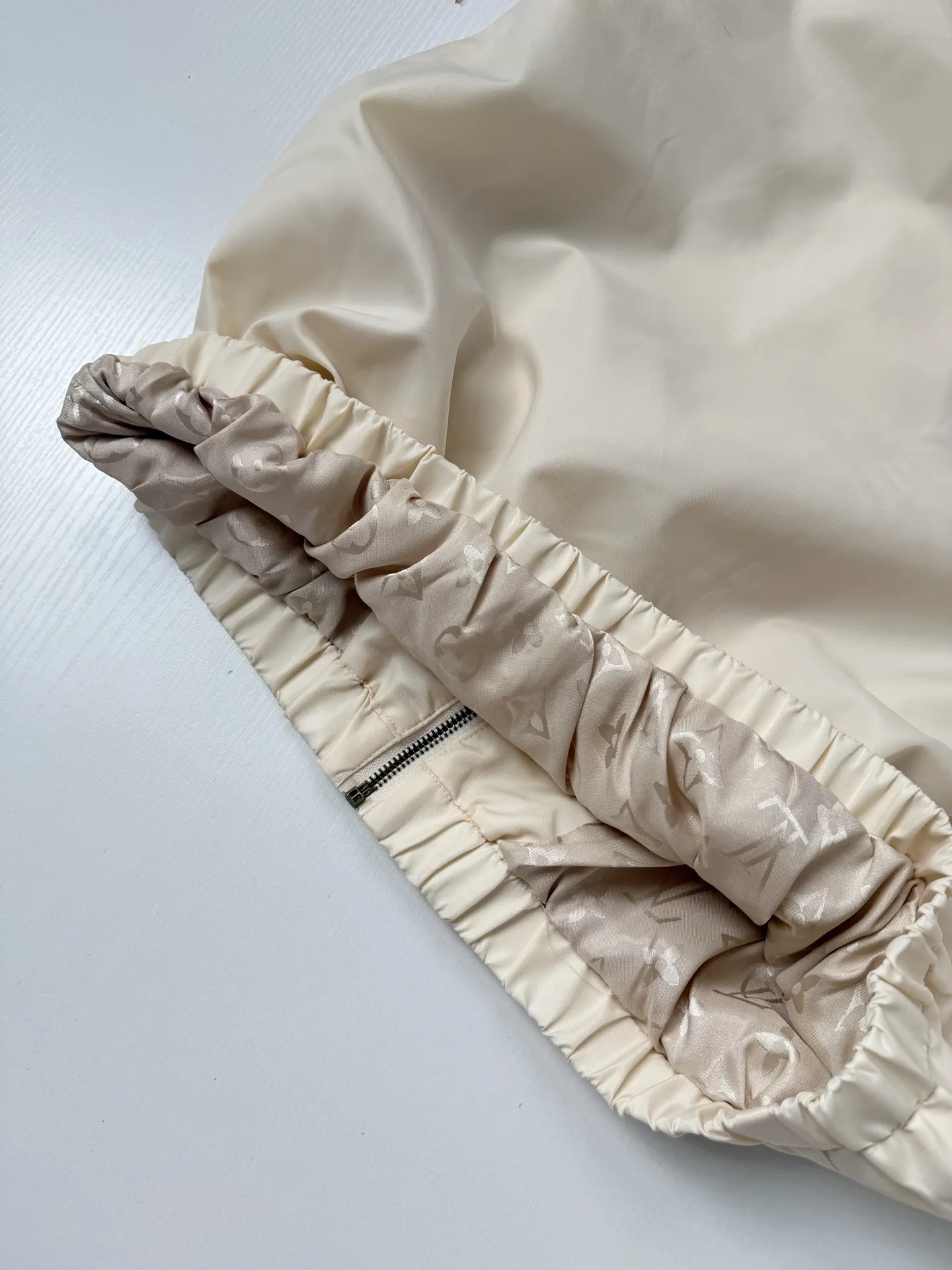 Monogram Lining Funnel-Neck Coach Jacket D36021976 — view 13