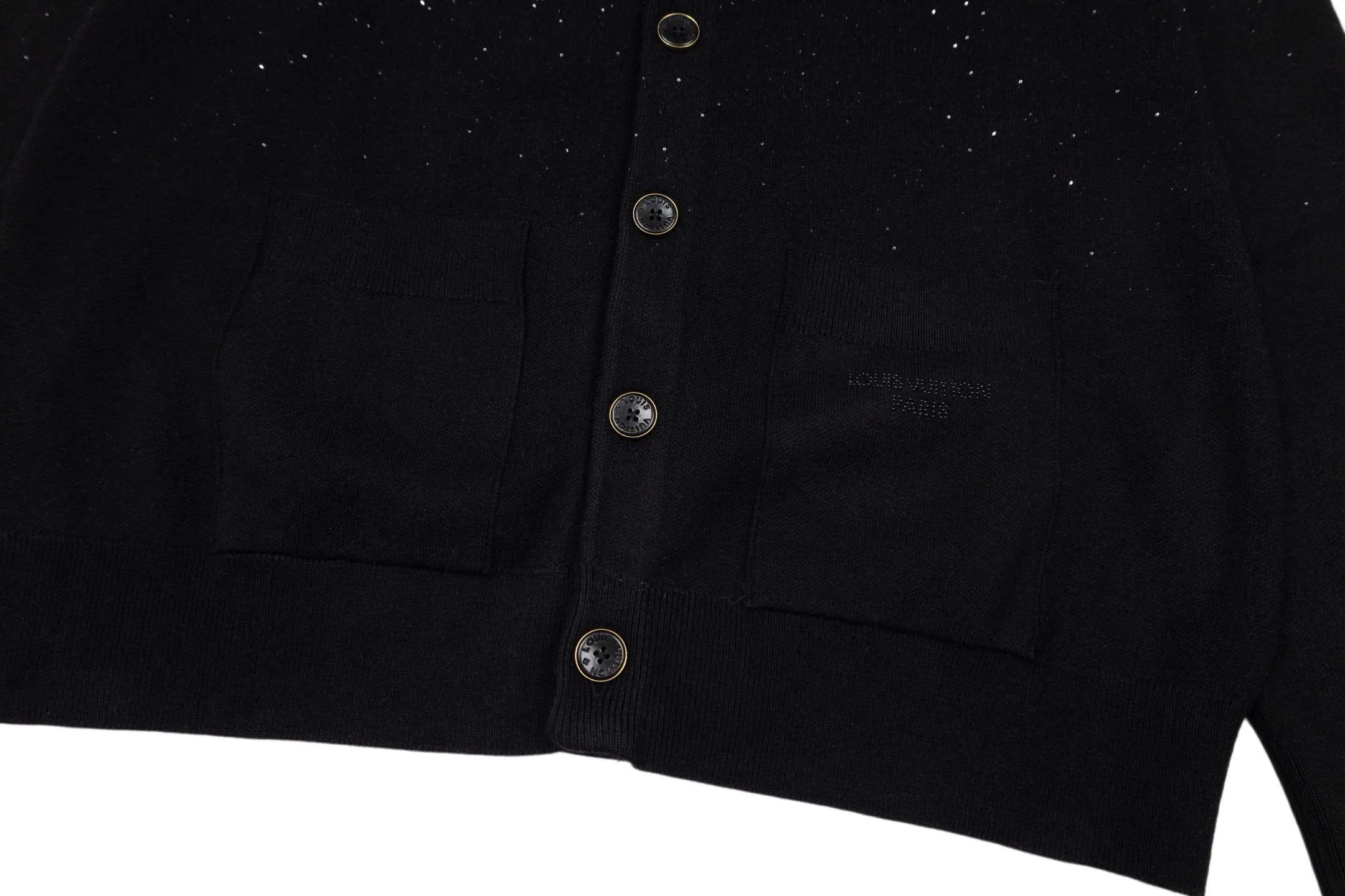 Sequin-Embellished Wool-Blend Cardigan D36022495 — view 7