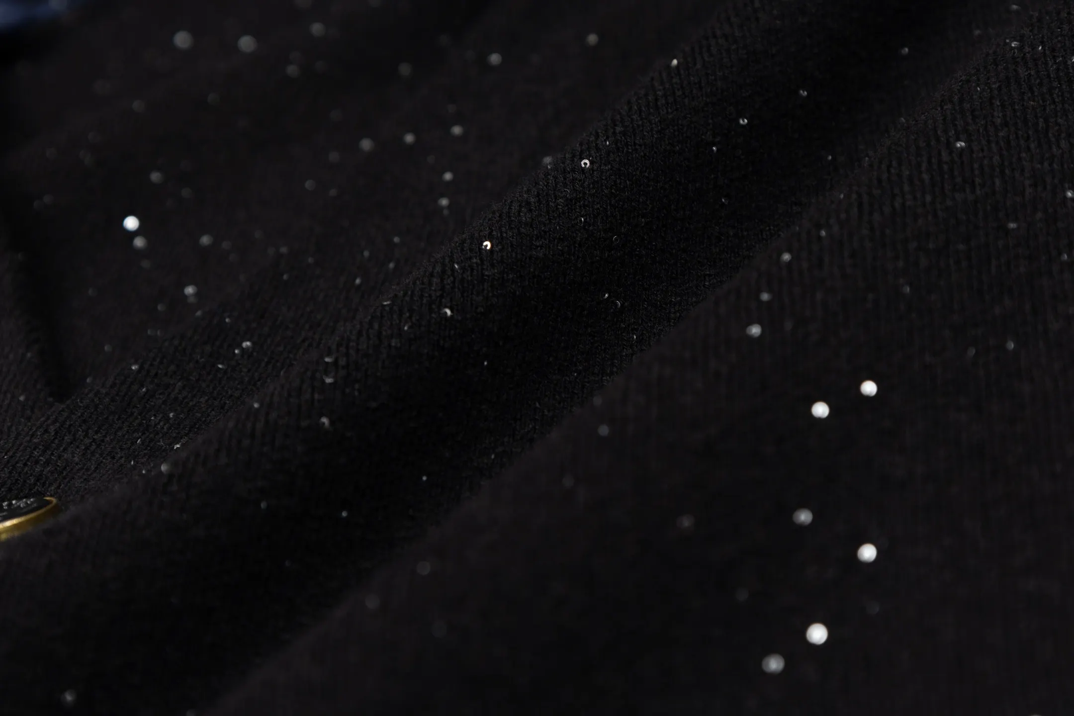 Sequin-Embellished Wool-Blend Cardigan D36022495 — view 8