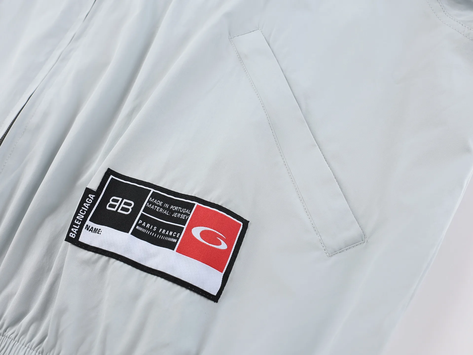 Football Logo Embroidered Poplin Track Jacket D36022466 — view 9