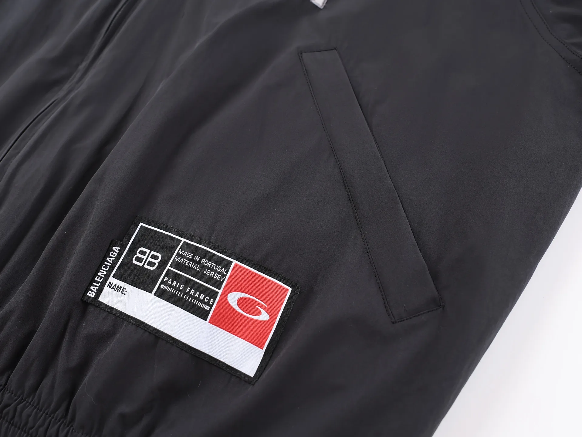 Football Series Embroidered Poplin Track Jacket D36022468 — view 5