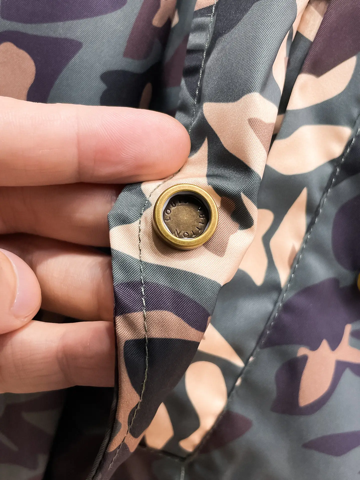 Monogram Camouflage Hooded Windbreaker Jacket D36015084 — view 9