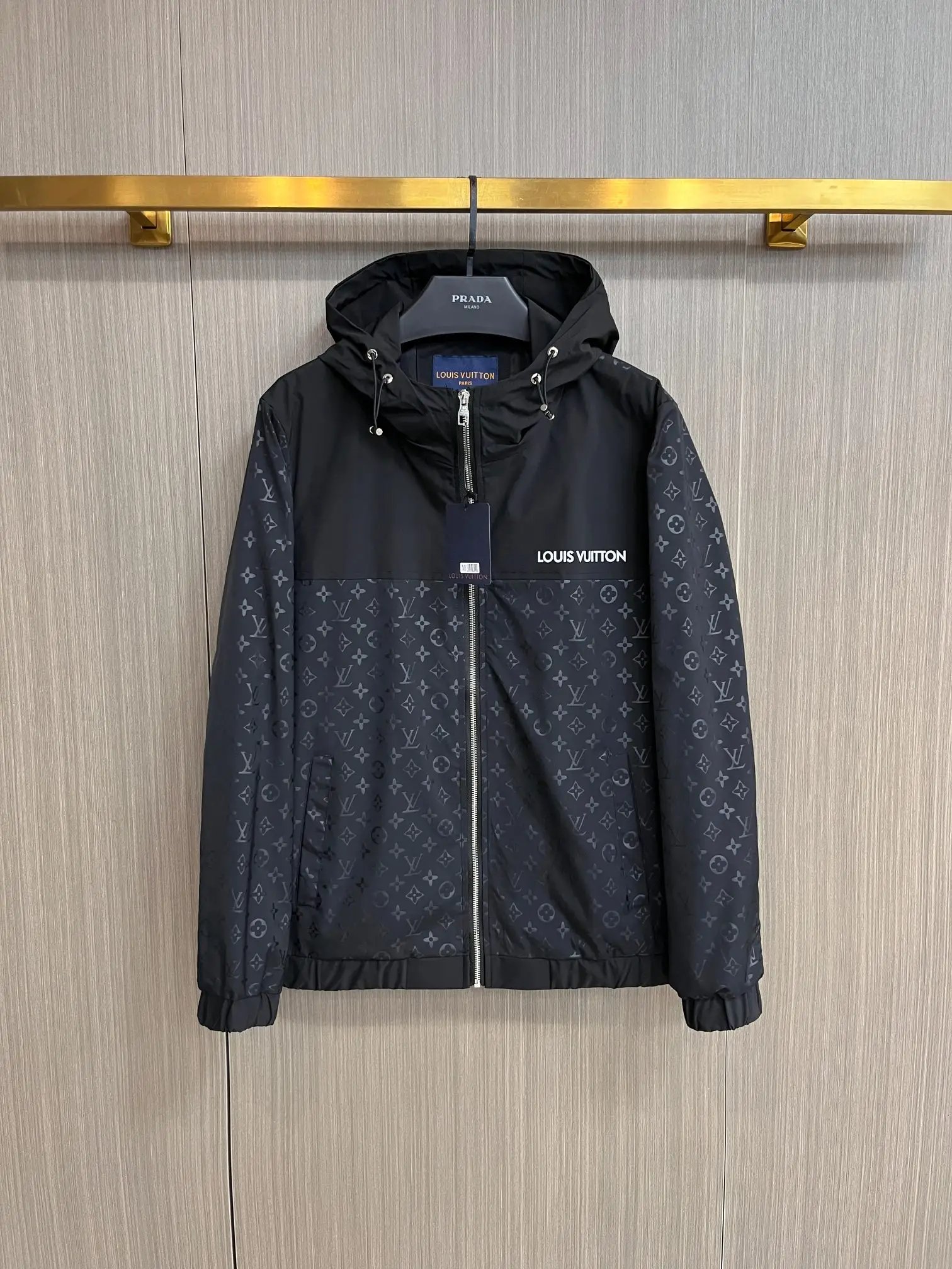 Monogram Hooded Windbreaker Jacket D36014768