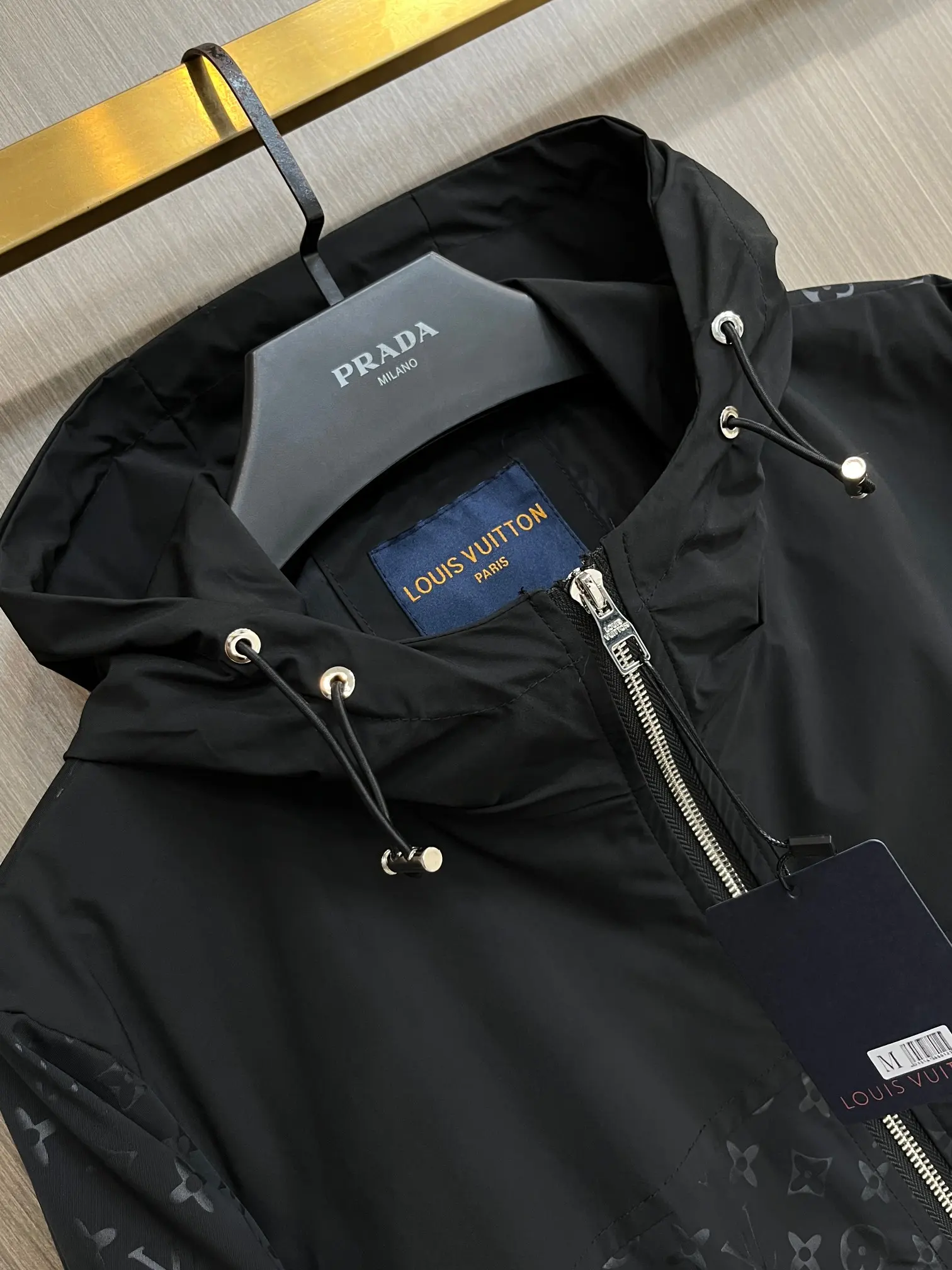 Monogram Hooded Windbreaker Jacket D36014768 — view 3