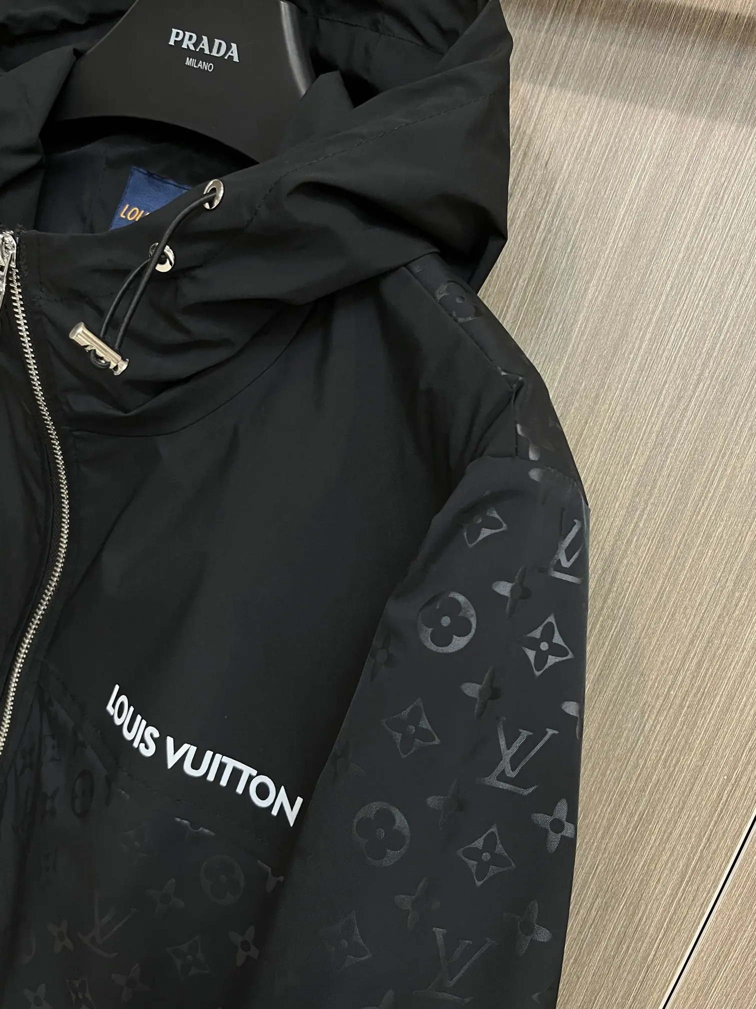 Monogram Hooded Windbreaker Jacket D36014768 — view 5