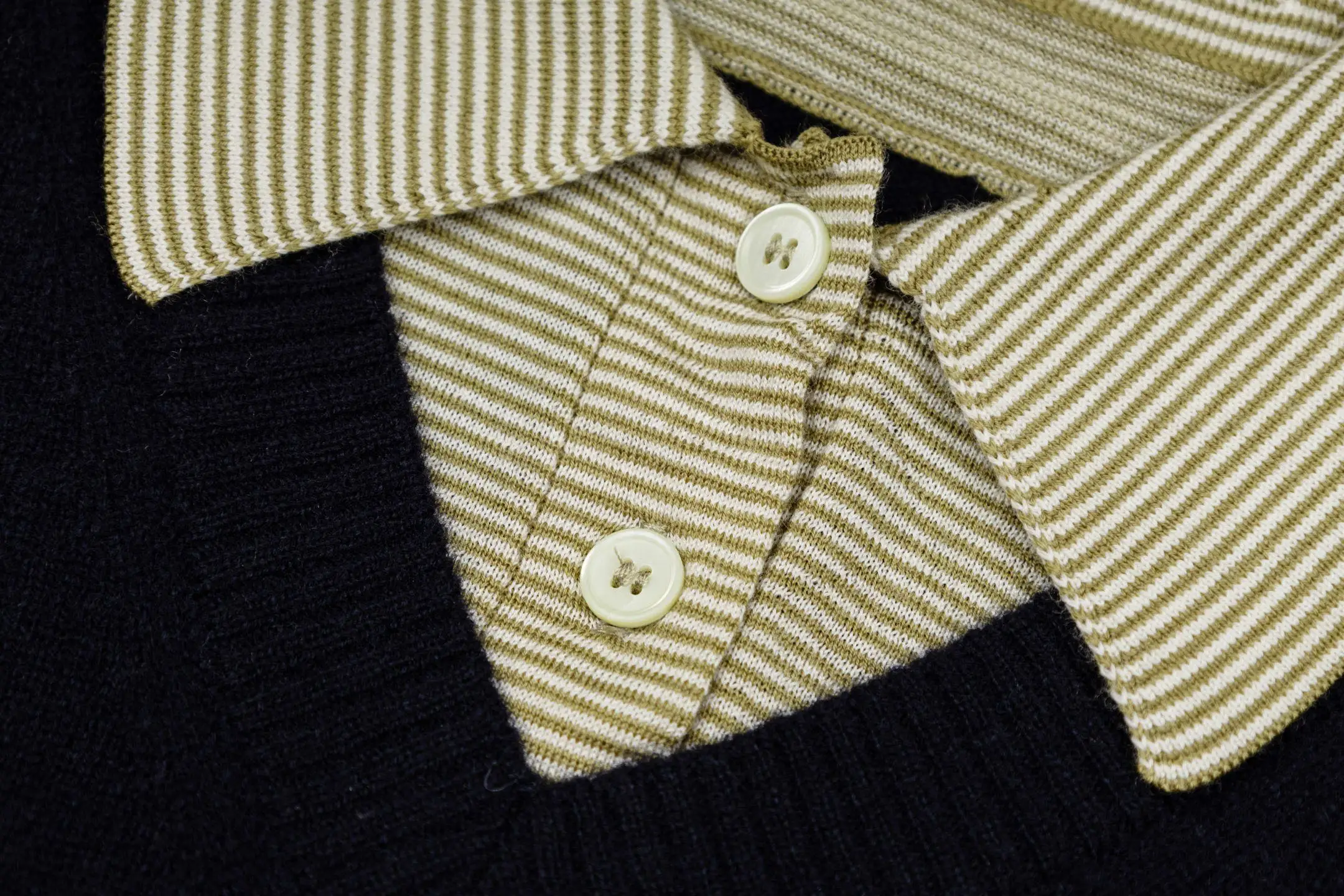 Layered-Effect Cotton and Cashmere-Blend Sweater D36022338 — view 4
