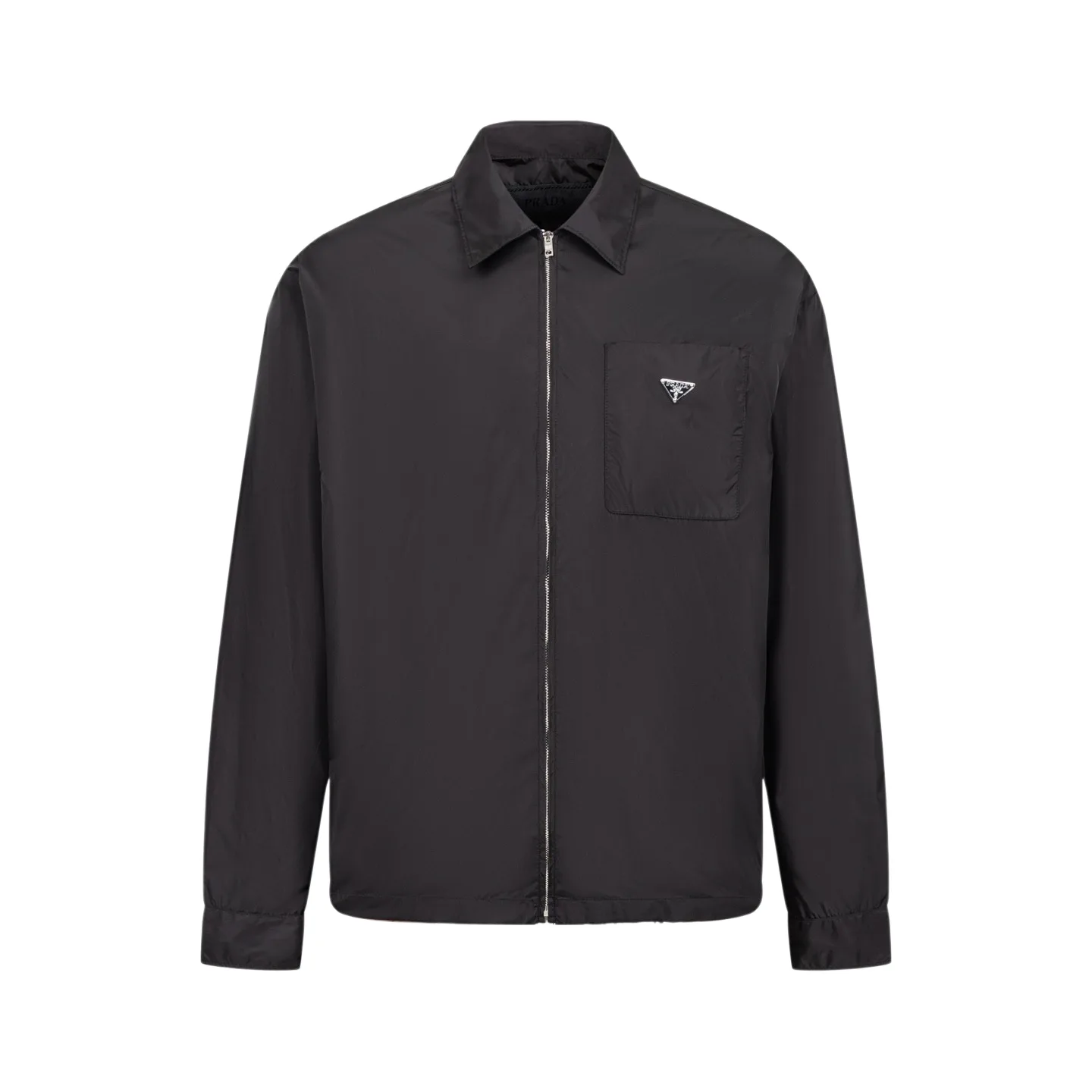 Re-Nylon Zip-Up Shirt Jacket D36018782