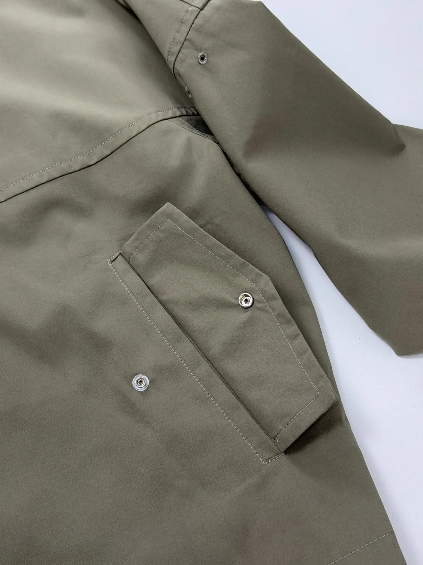 Intrecciato Leather-Trimmed Cotton-Blend Jacket D36521963 — view 6