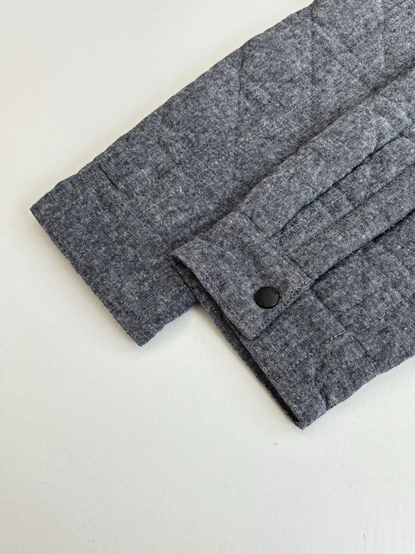 Cannage Embroidered Cotton Flannel Jacket D36522014 — view 8