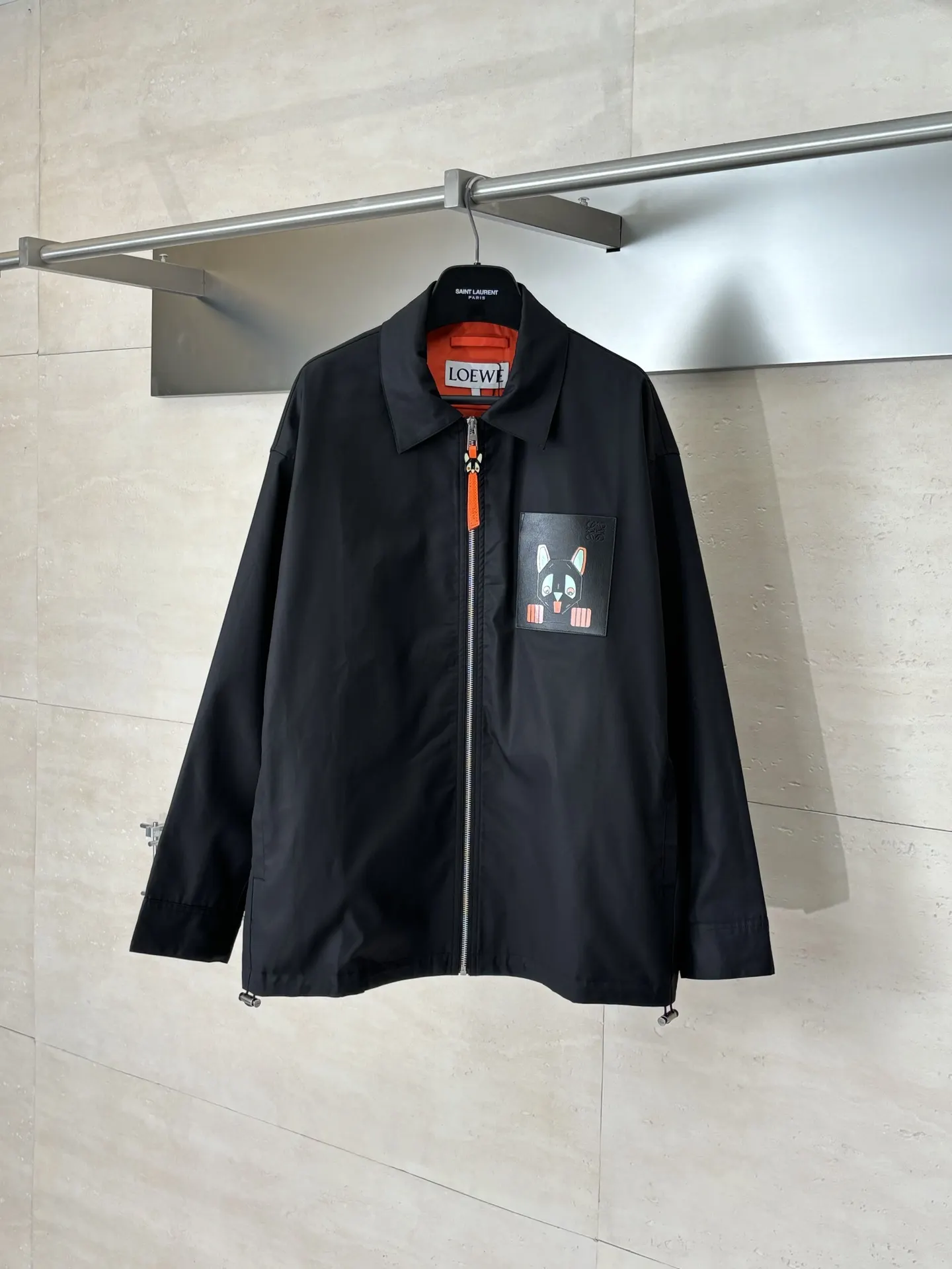 Loewe x Louis Wain Cat Patch Zip-Up Jacket D36518608