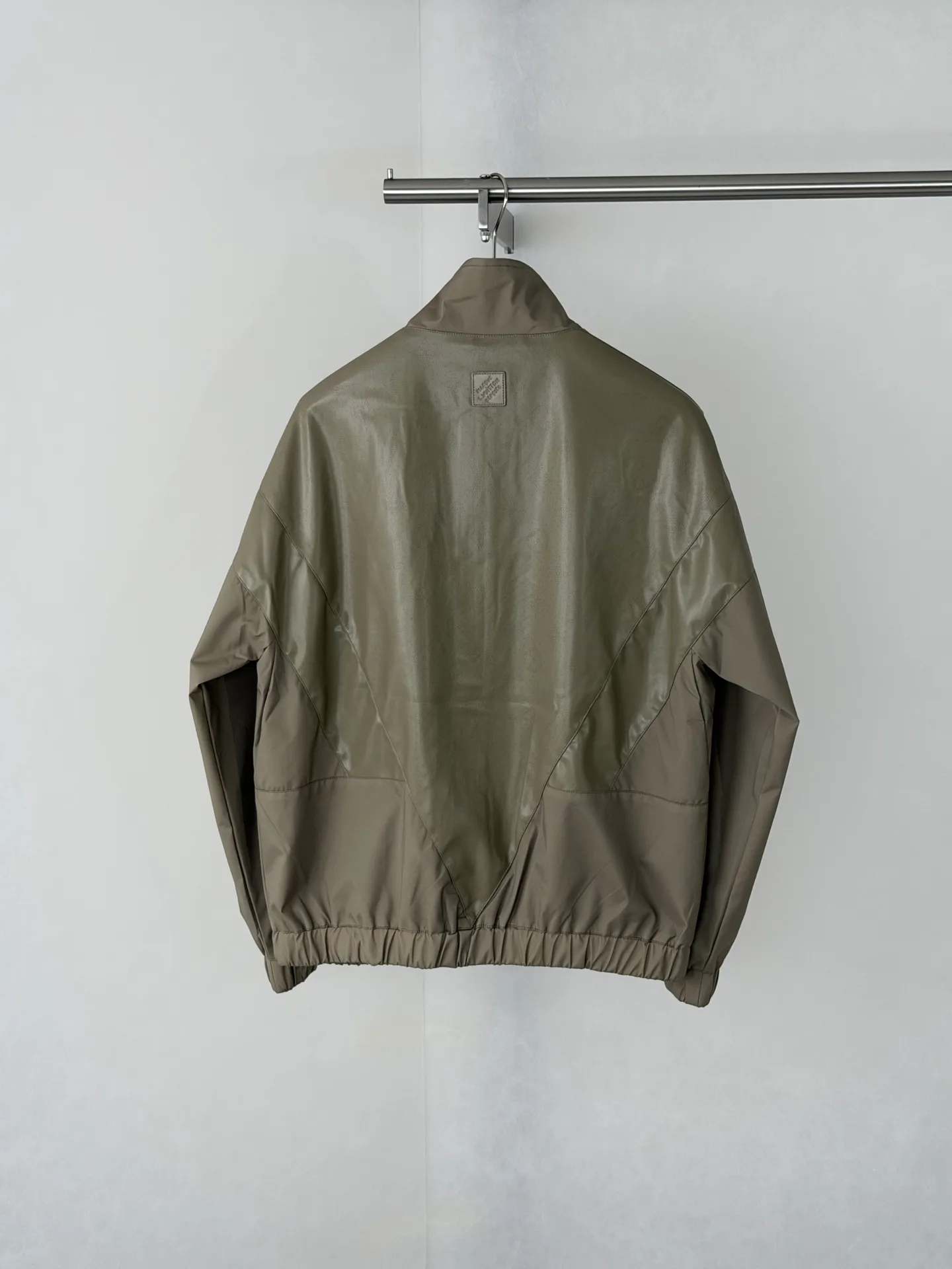 Monogram Perforated Leather-Trimmed Bomber Jacket D37018651 — view 2