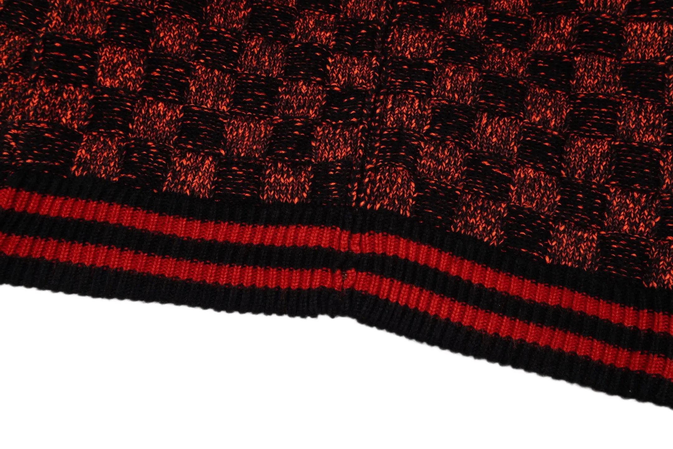 Damier Check Zip-Up Knit Jacket D37022460 — view 8
