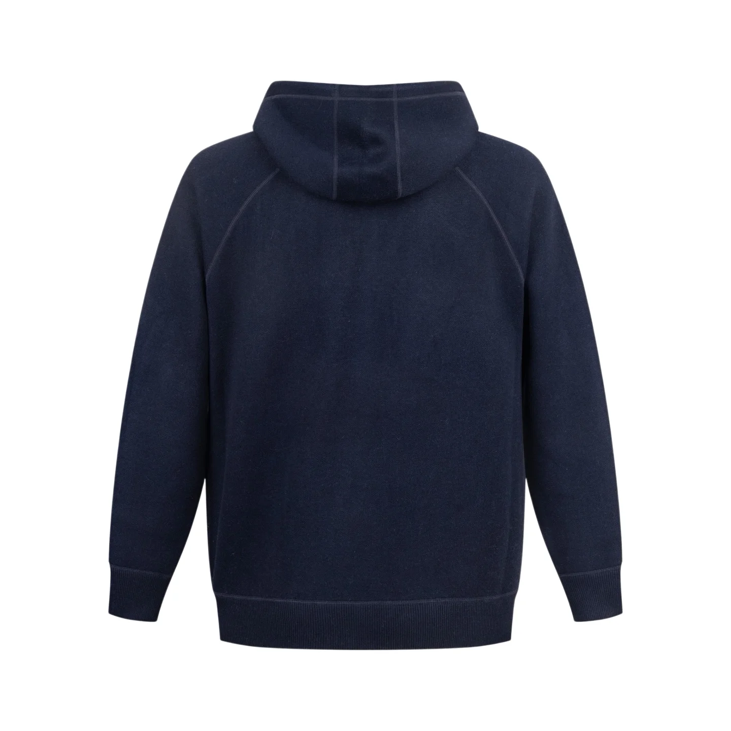 Reversible Oblique Cashmere-Blend Zip-Up Hoodie D37022510 — view 2