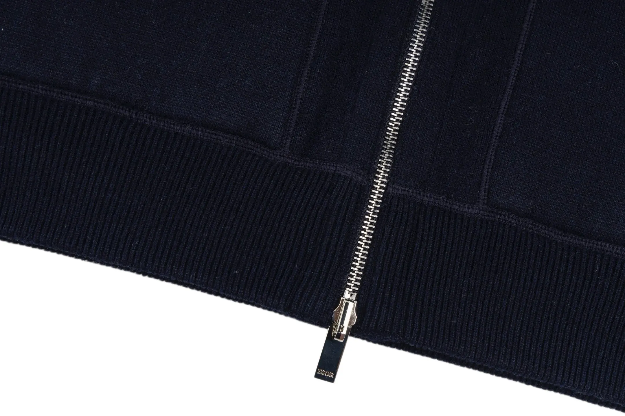 Reversible Oblique Cashmere-Blend Zip-Up Hoodie D37022510 — view 8