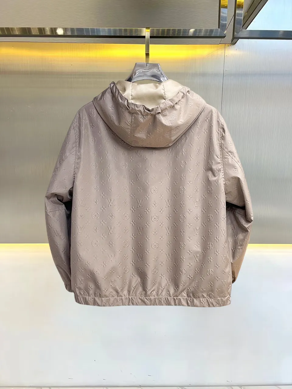 Monogram Embossed Hooded Jacket D37015070 — view 2