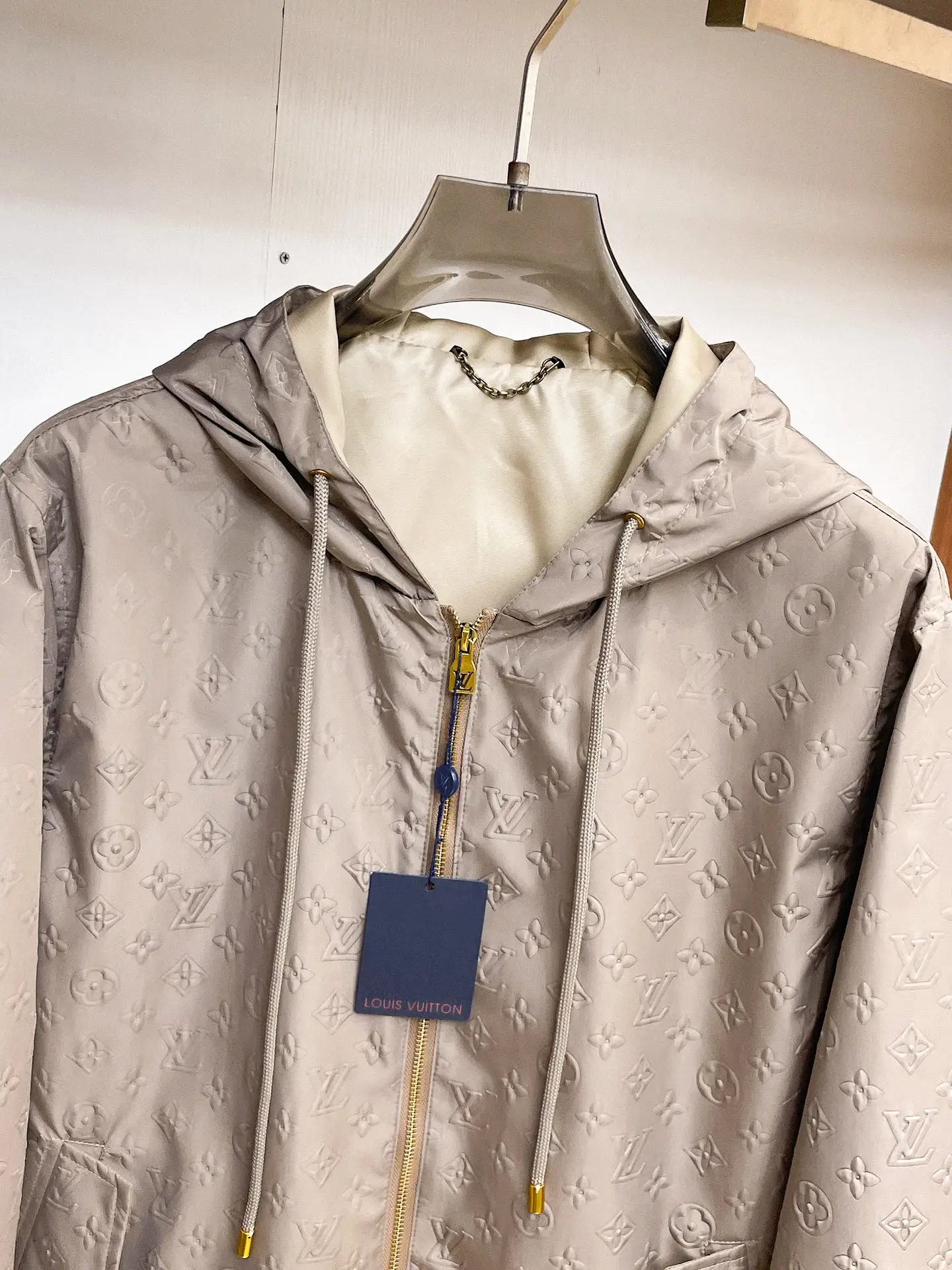 Monogram Embossed Hooded Jacket D37015070 — view 3
