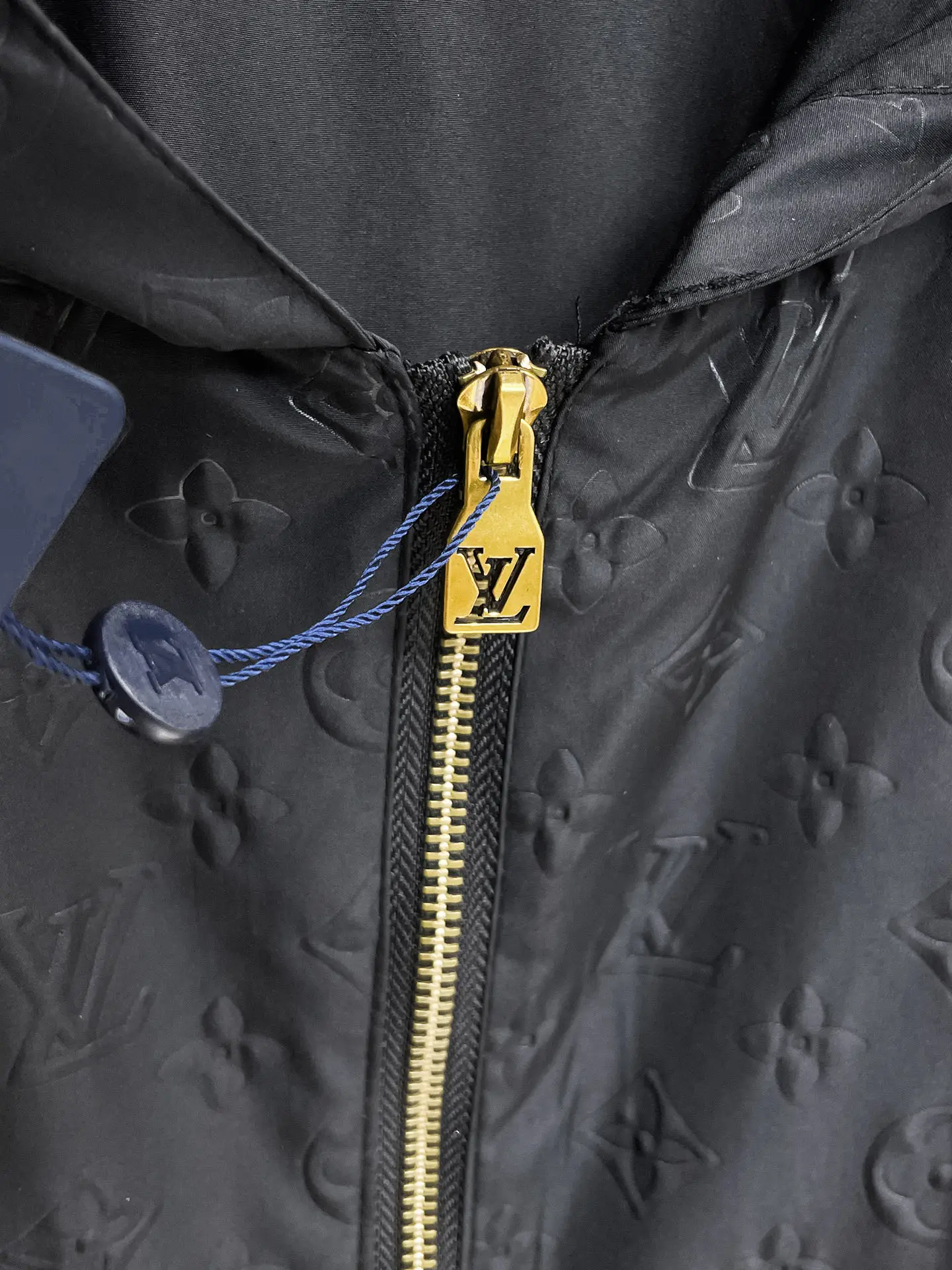 Monogram Embossed Hooded Windbreaker Jacket D37015071 — view 4