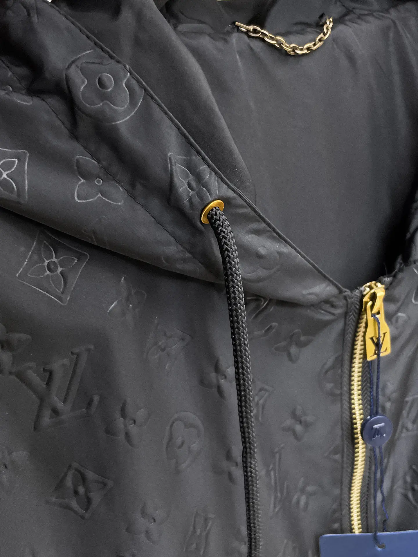 Monogram Embossed Hooded Windbreaker Jacket D37015071 — view 6