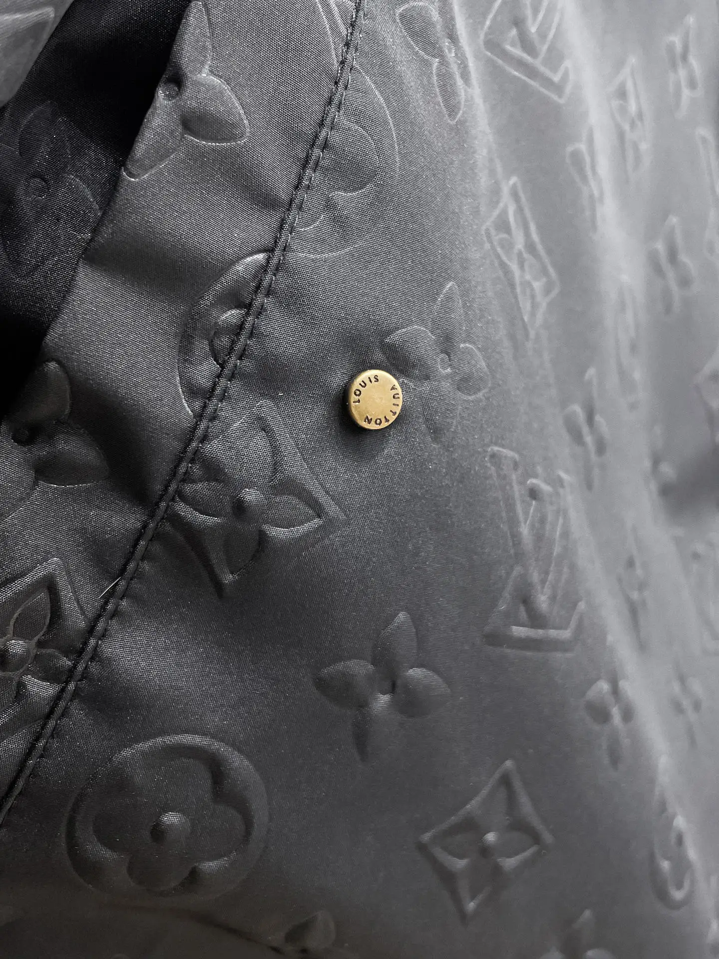 Monogram Embossed Hooded Windbreaker Jacket D37015071 — view 12