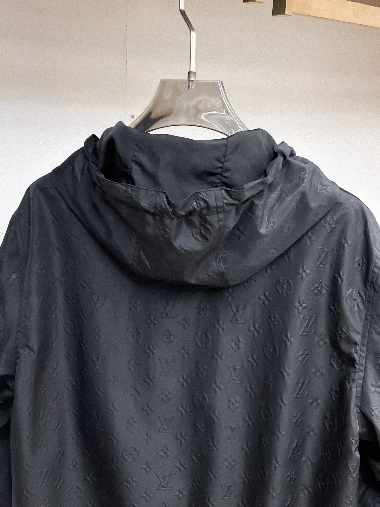 Monogram Embossed Hooded Windbreaker Jacket D37015071 — view 15