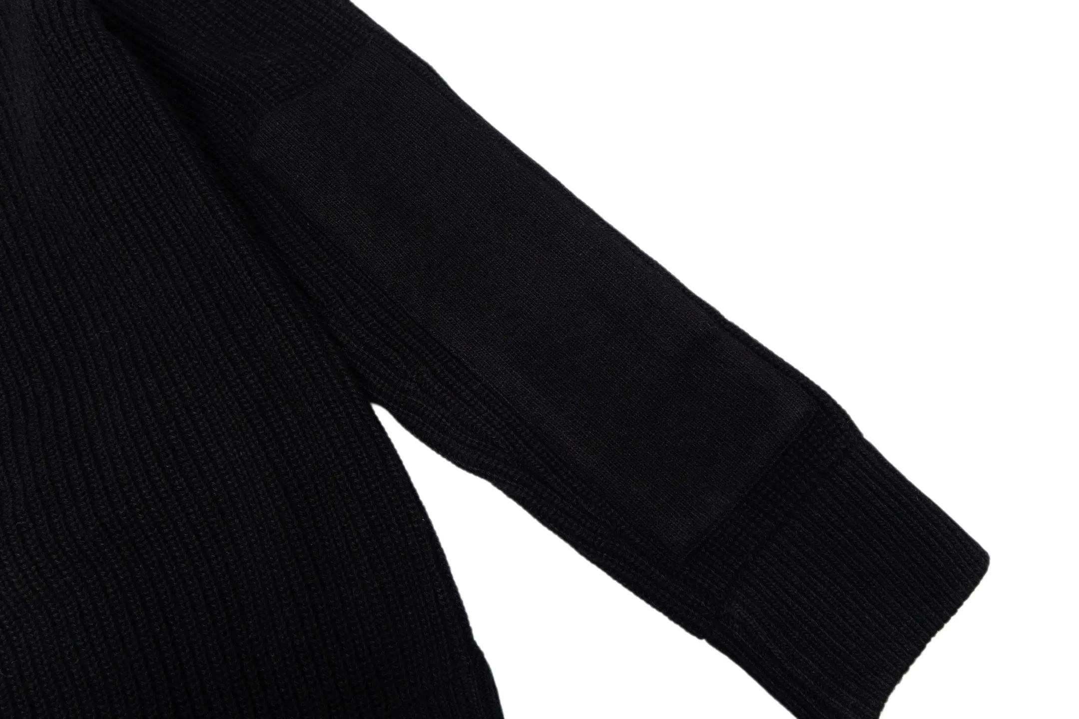 Ribbed Wool Mock-Neck Cardigan D37022463 — view 5