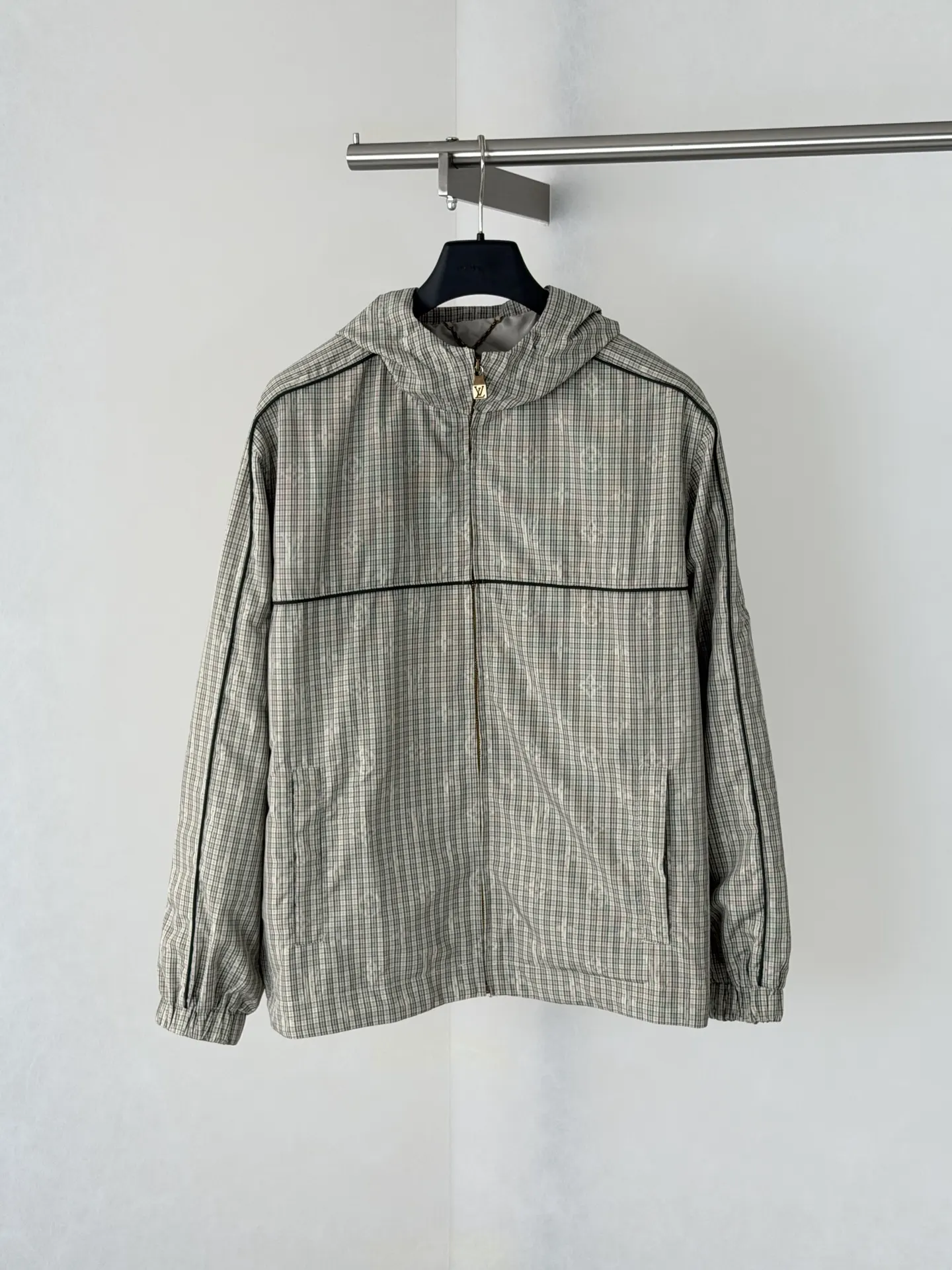 Monogram Jacquard Hooded Windbreaker Jacket D37818652