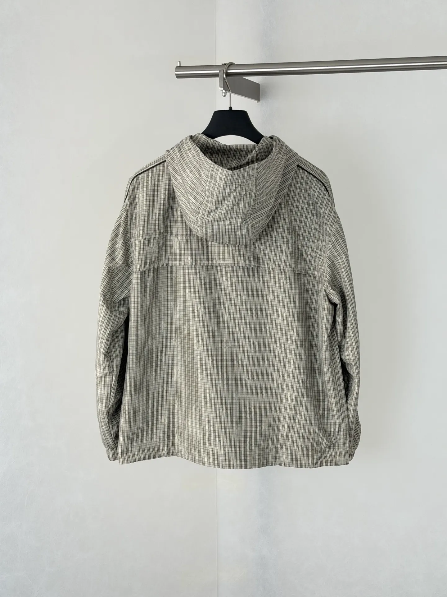 Monogram Jacquard Hooded Windbreaker Jacket D37818652 — view 2