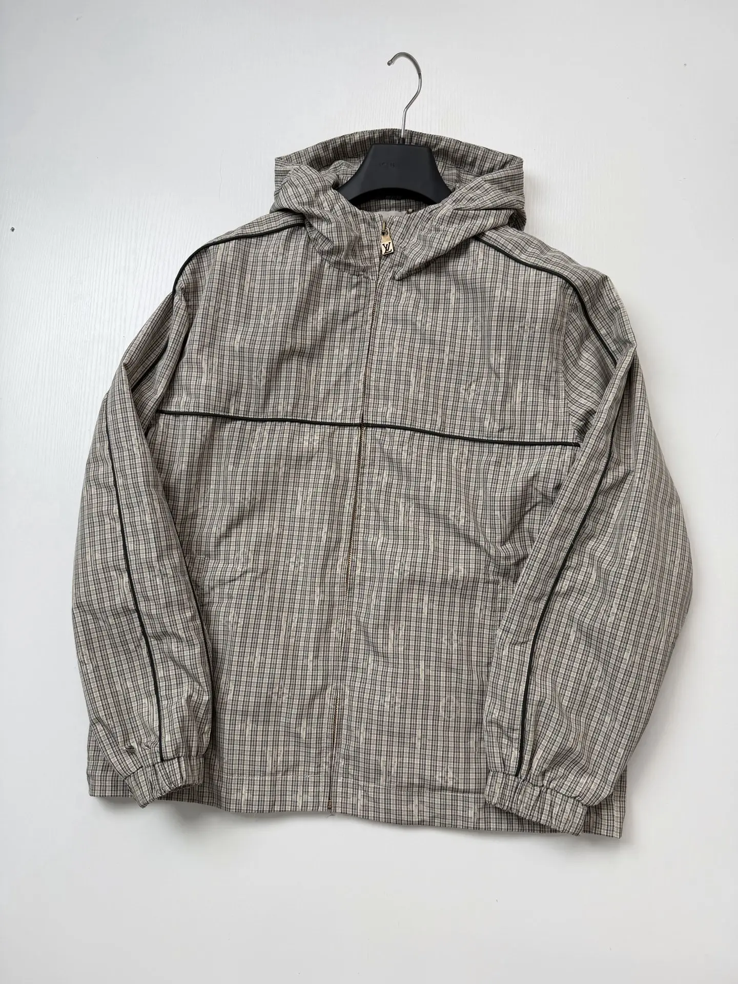Monogram Jacquard Hooded Windbreaker Jacket D37818652 — view 3