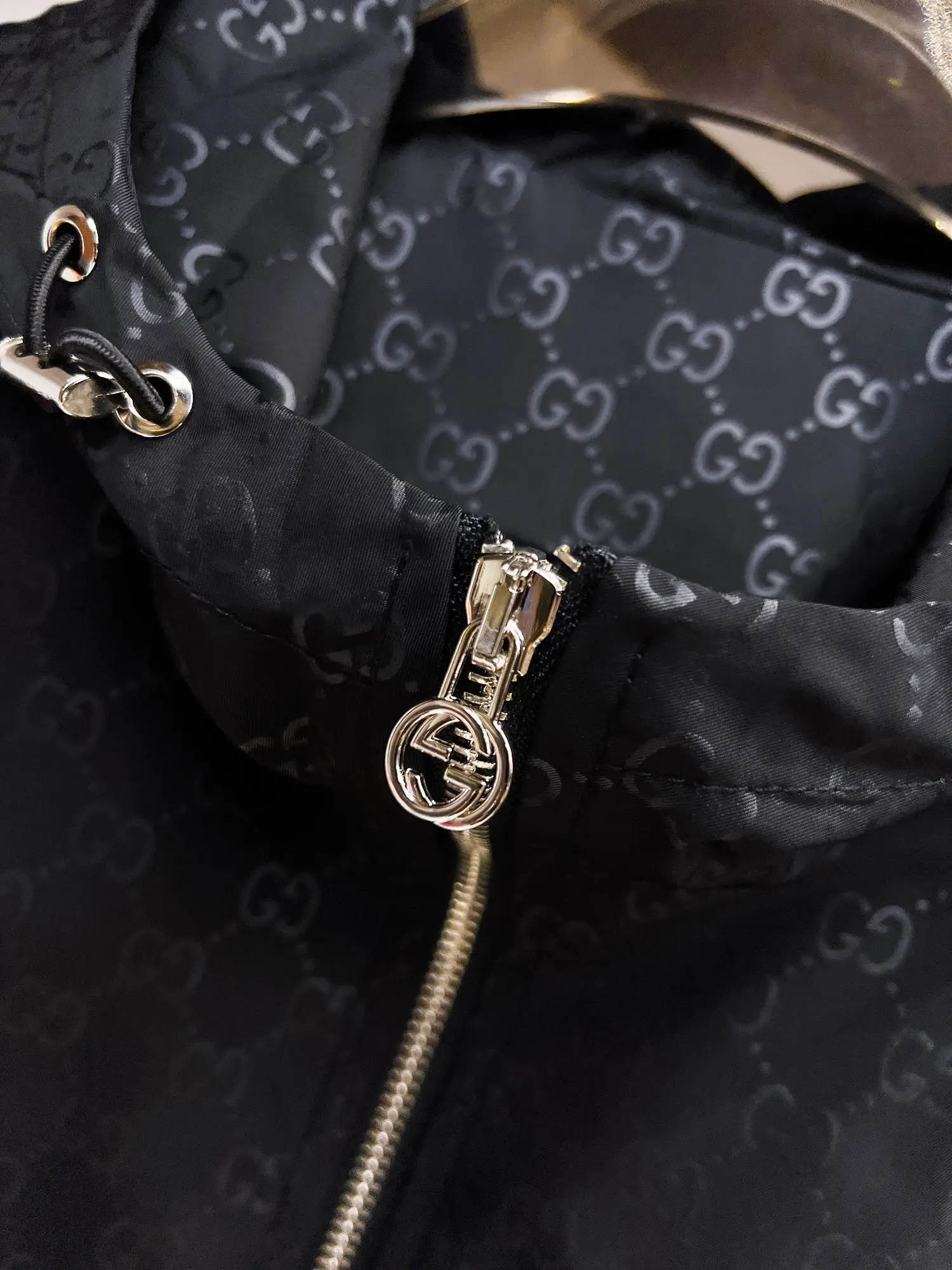 Monogram Jacquard Hooded Windbreaker Jacket D38015139 — view 5