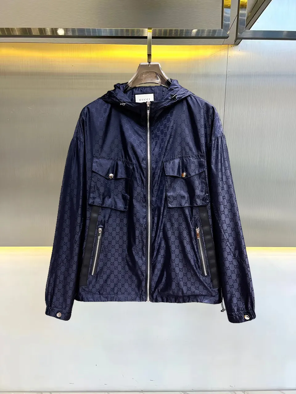 Monogram Jacquard Hooded Jacket D38015111