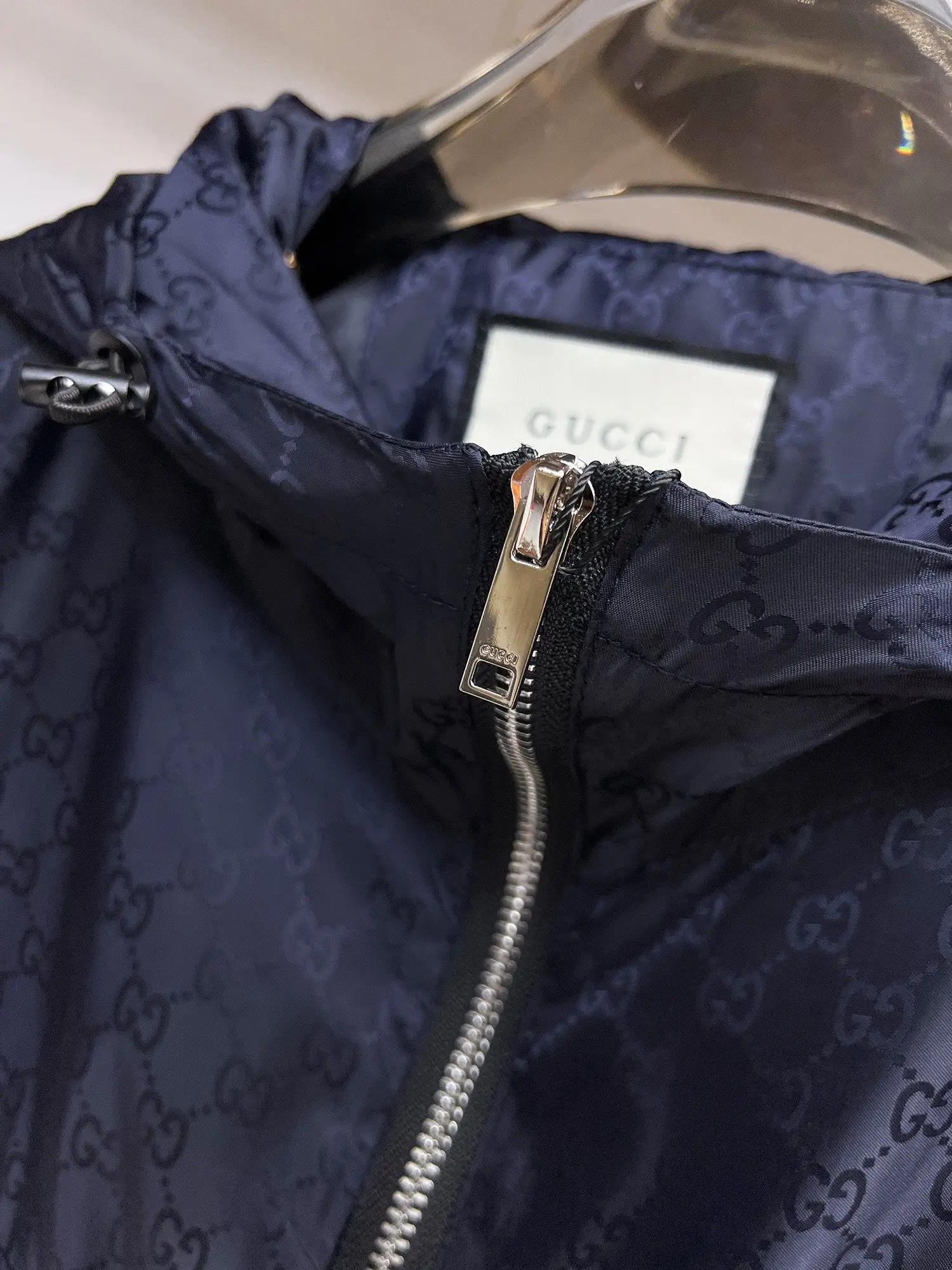 Monogram Jacquard Hooded Jacket D38015111 — view 5