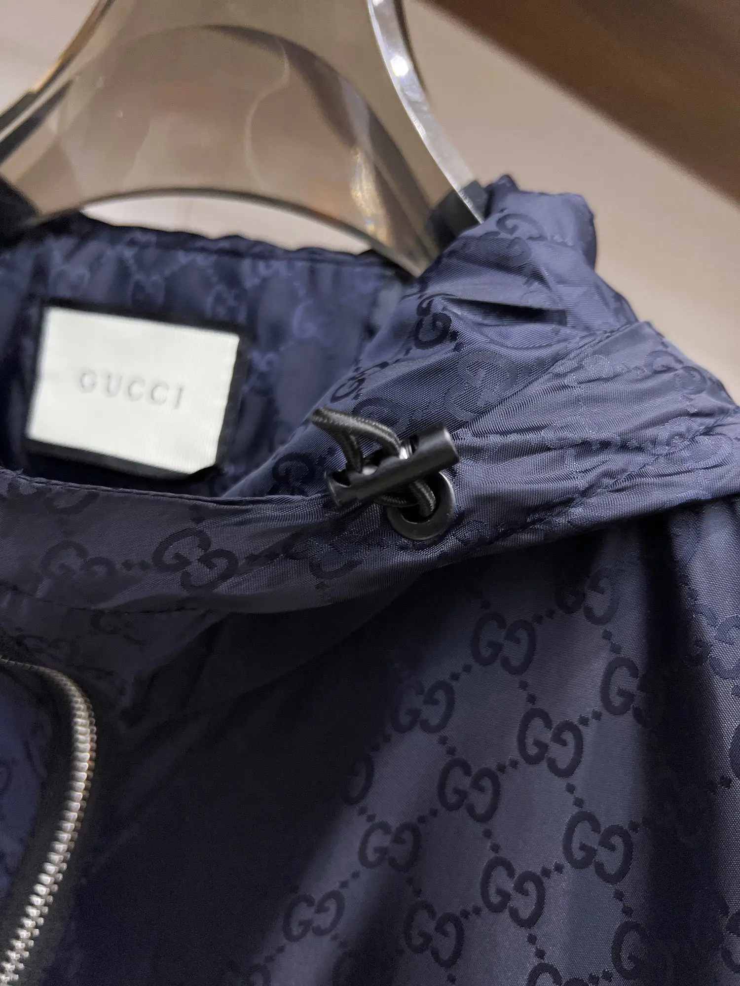 Monogram Jacquard Hooded Jacket D38015111 — view 7