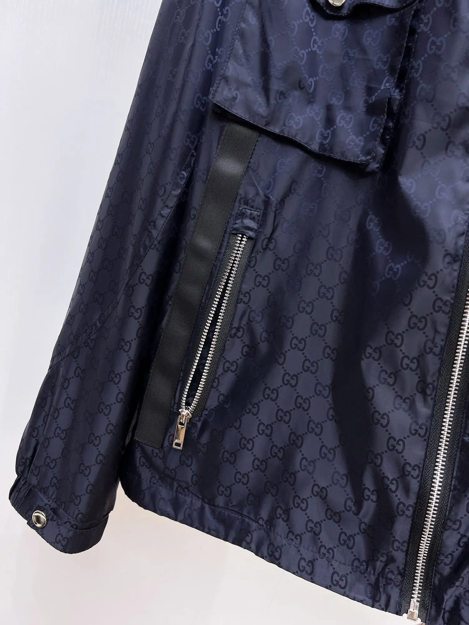 Monogram Jacquard Hooded Jacket D38015111 — view 11