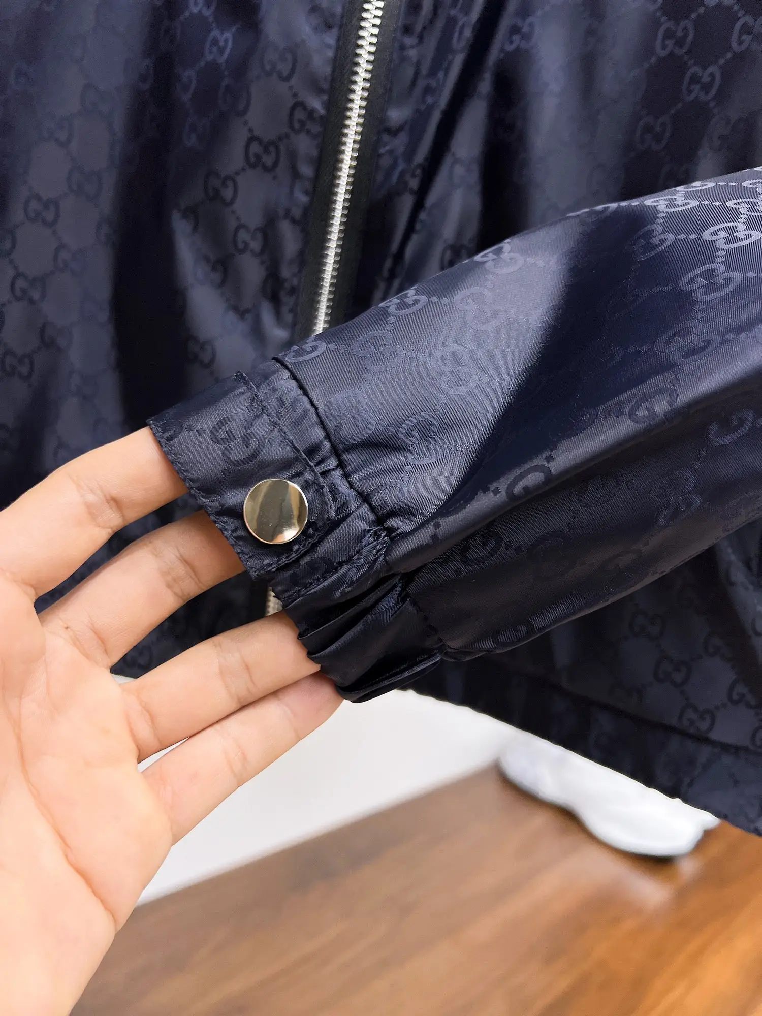 Monogram Jacquard Hooded Jacket D38015111 — view 12