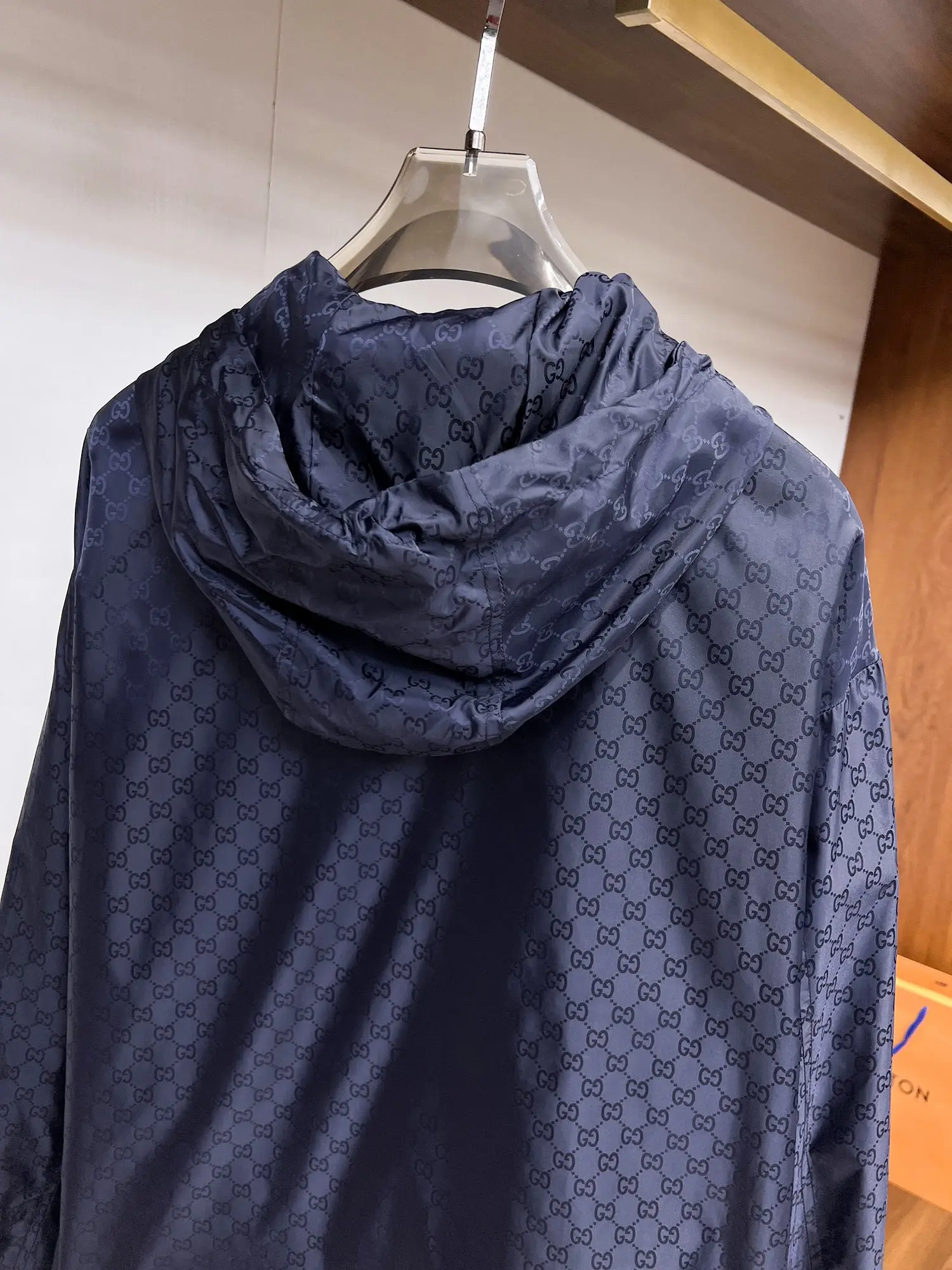 Monogram Jacquard Hooded Jacket D38015111 — view 13
