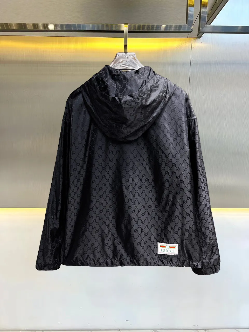 Monogram Hooded Windbreaker Jacket D38015110 — view 2
