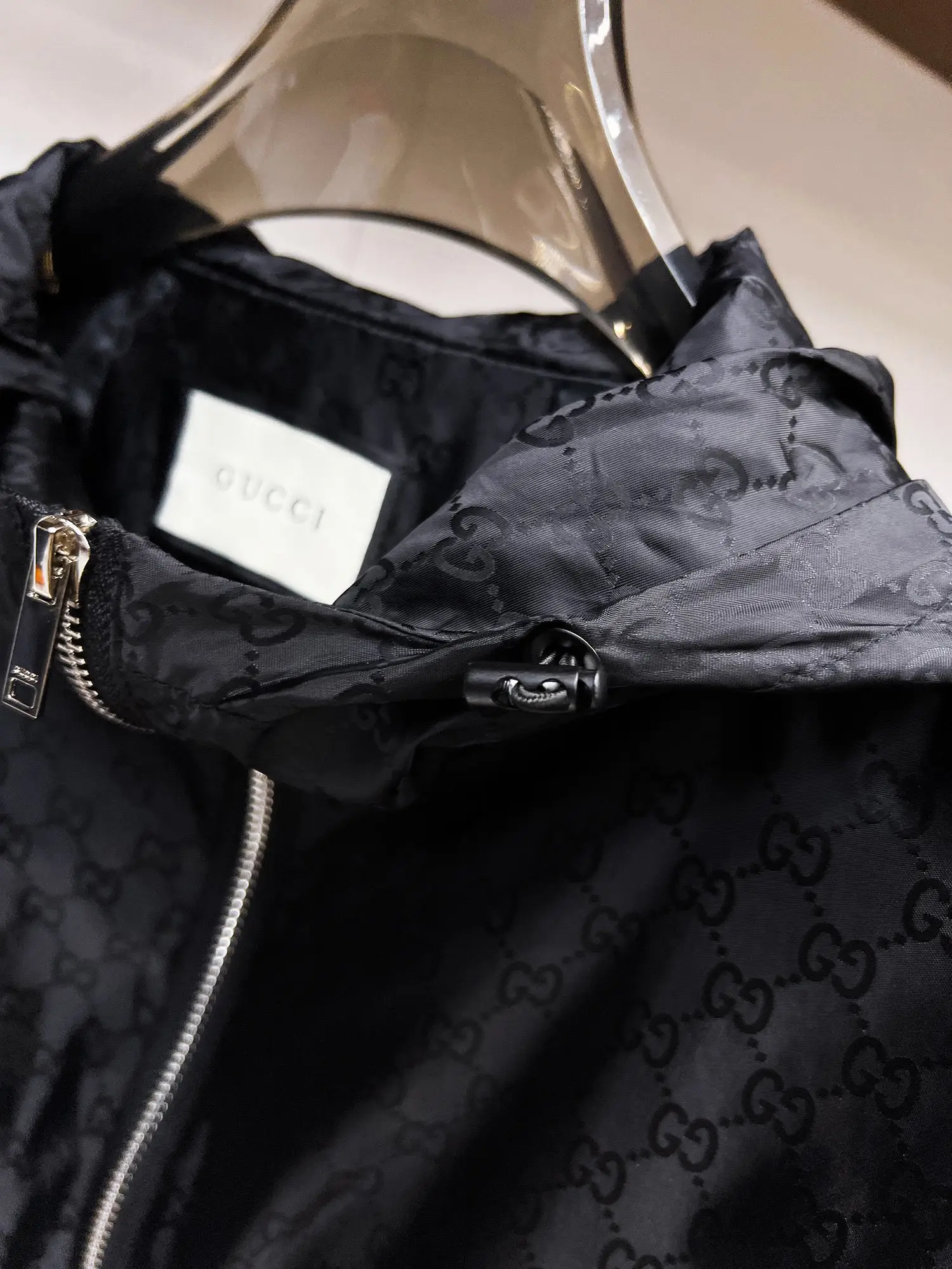 Monogram Hooded Windbreaker Jacket D38015110 — view 8