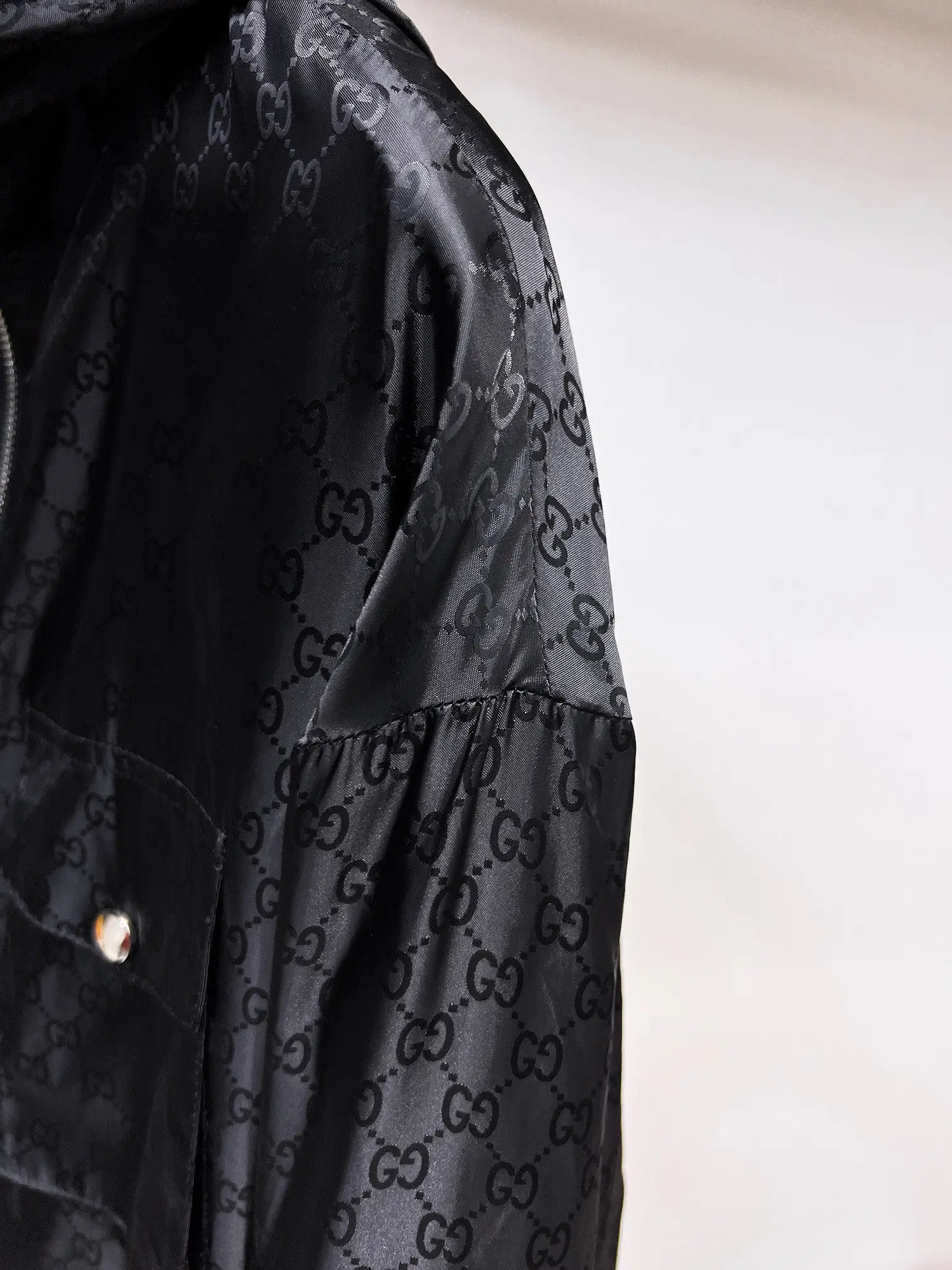 Monogram Hooded Windbreaker Jacket D38015110 — view 9