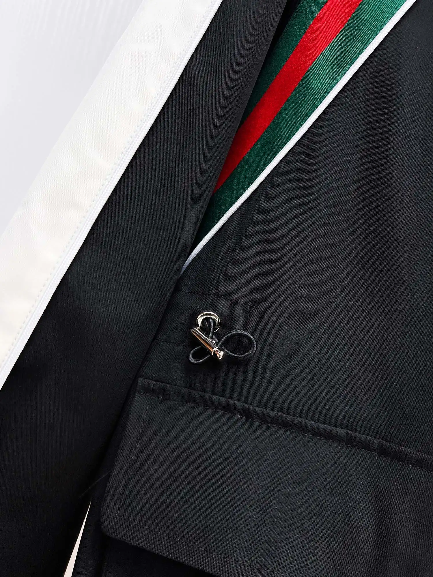 Web-Stripe Hooded Shell Jacket D38015127 — view 8