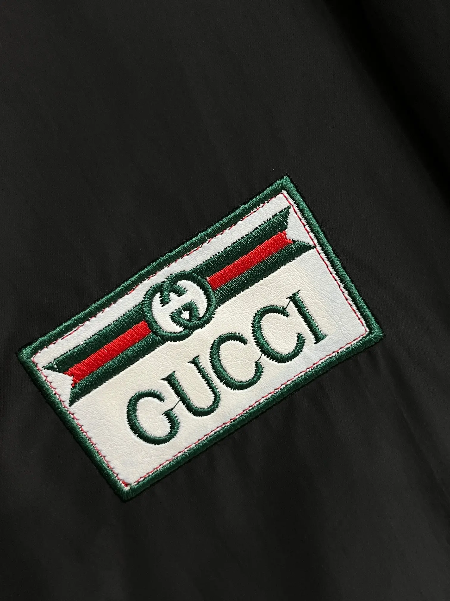 Logo-Patch Hooded Windbreaker Jacket D38014774 — view 8
